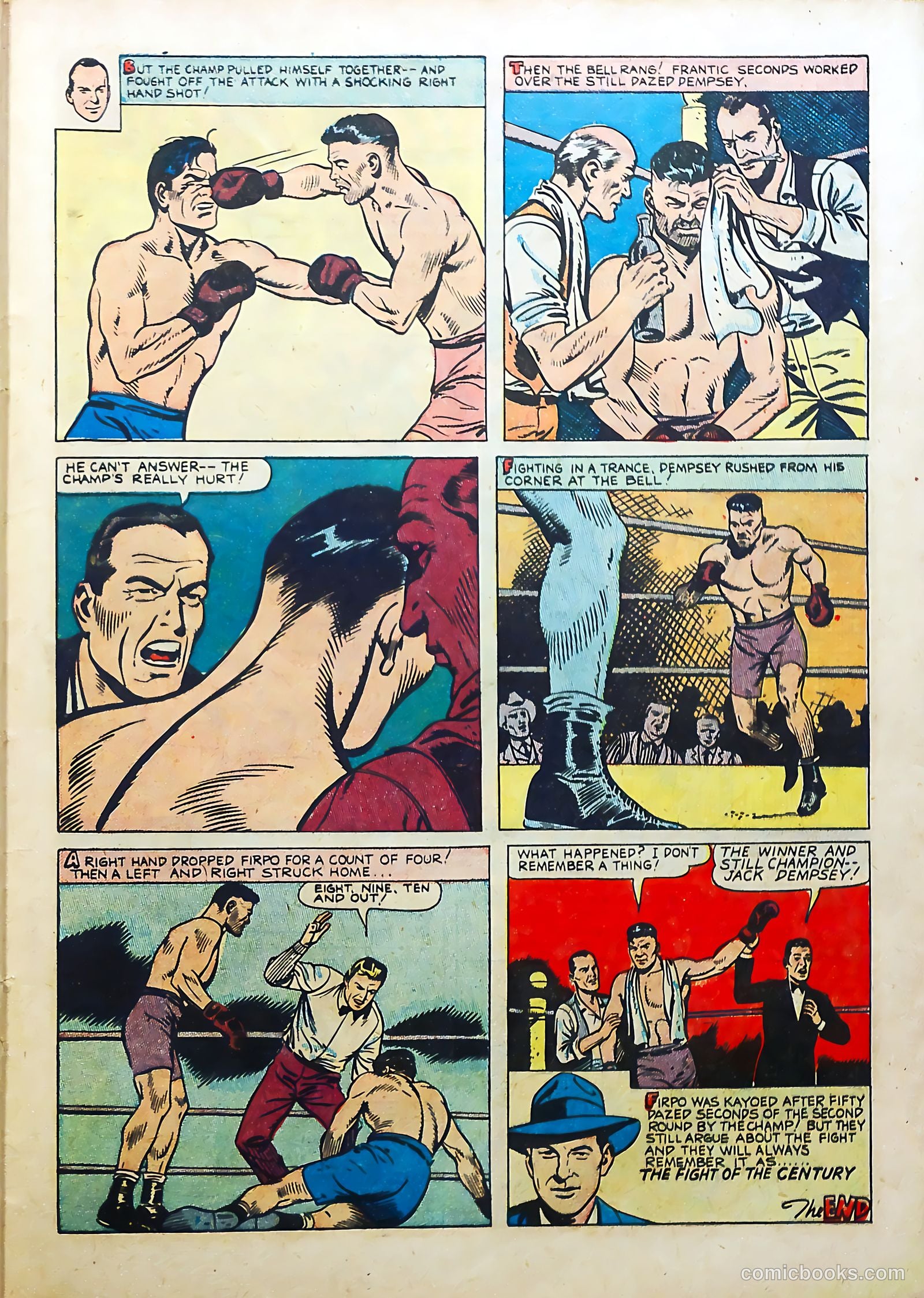 Bill Stern's Sports Book #1 (1951) — page 29 of 37