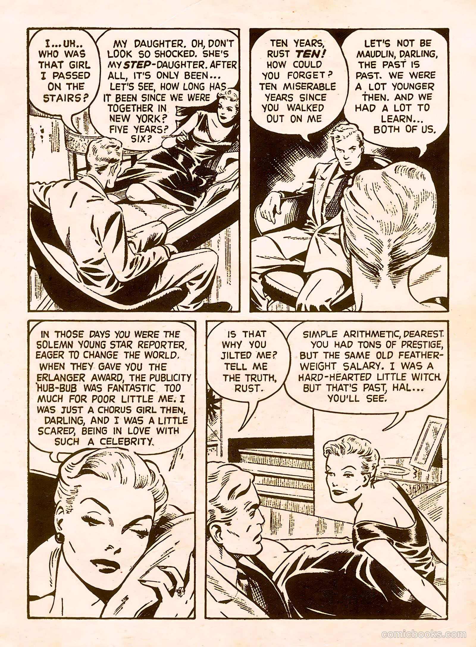 It Rhymes with Lust #1 (1950) — page 10 of 131