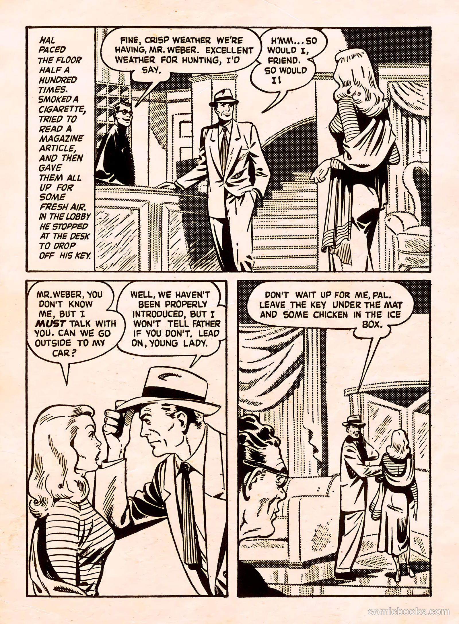 It Rhymes with Lust #1 (1950) — page 17 of 131