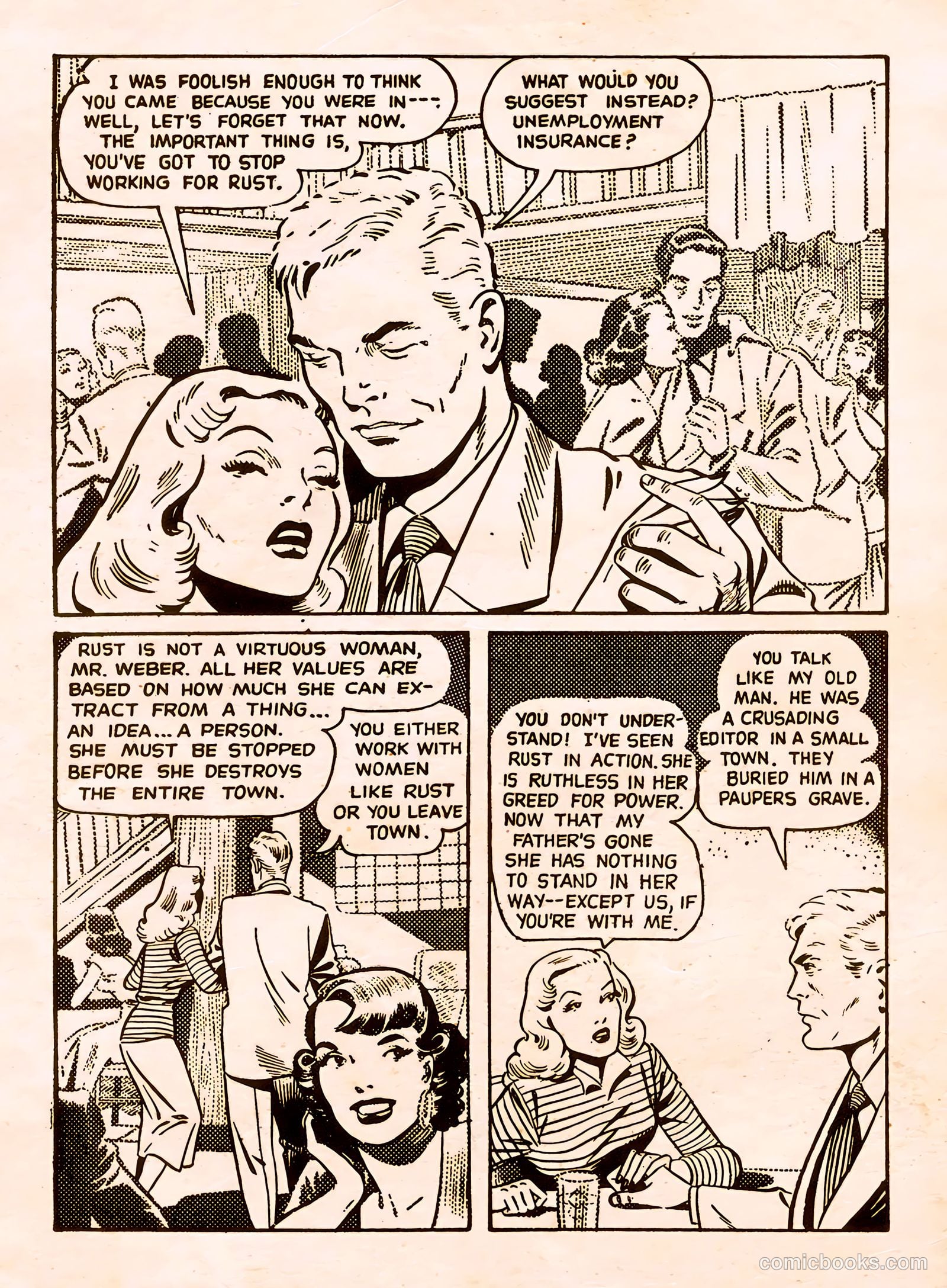 It Rhymes with Lust #1 (1950) — page 22 of 131