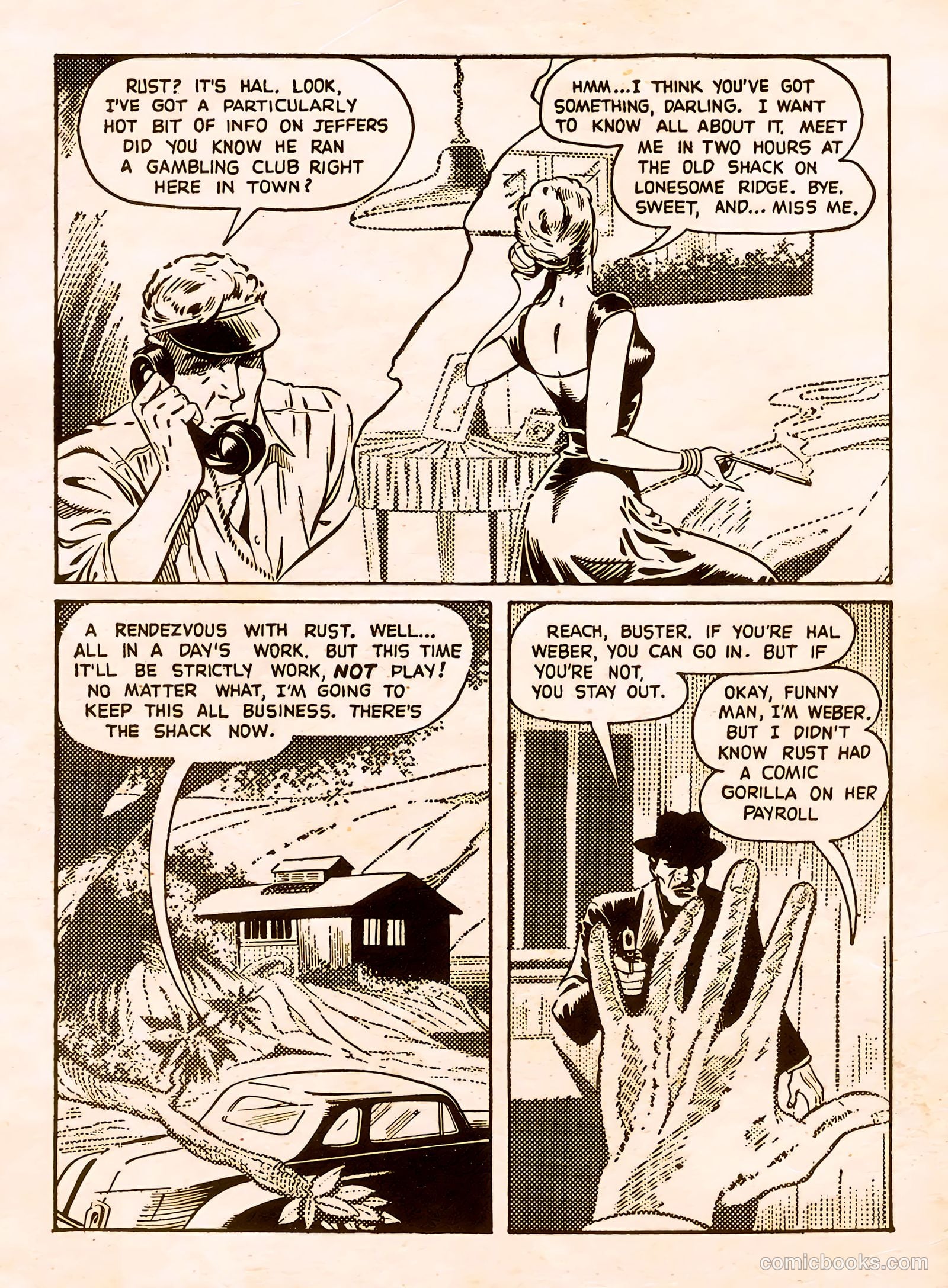 It Rhymes with Lust #1 (1950) — page 36 of 131