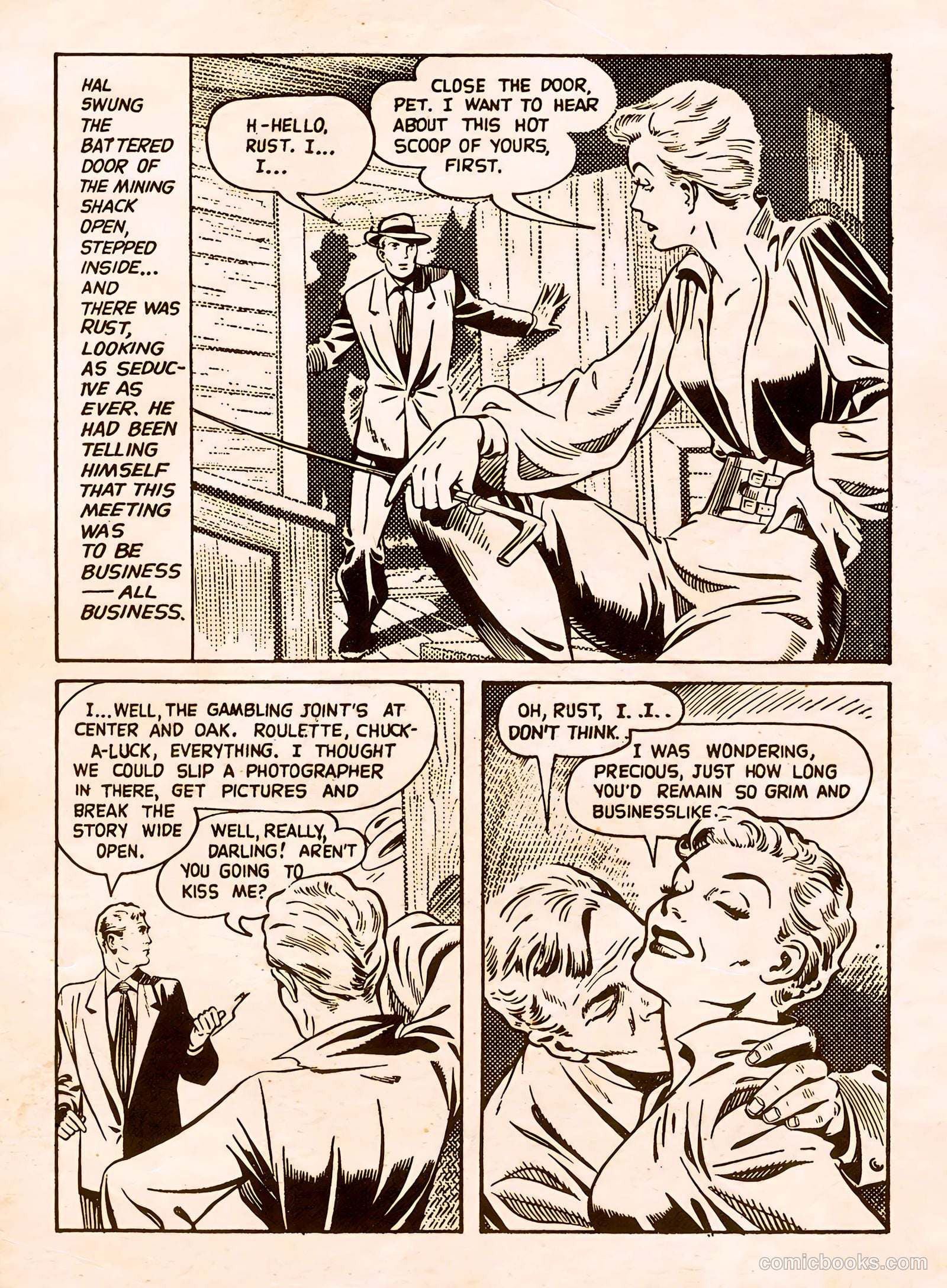 It Rhymes with Lust #1 (1950) — page 37 of 131