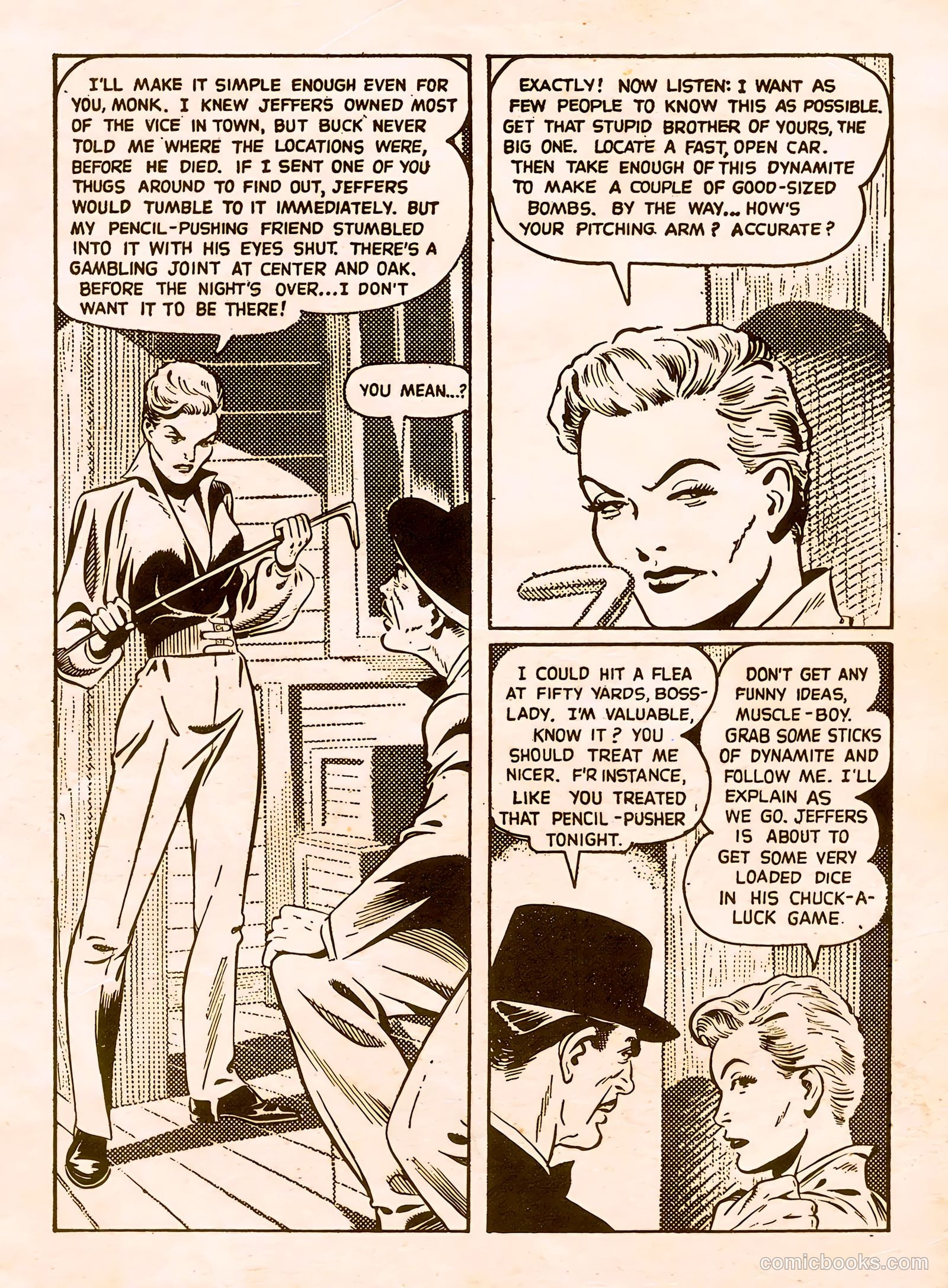 It Rhymes with Lust #1 (1950) — page 40 of 131