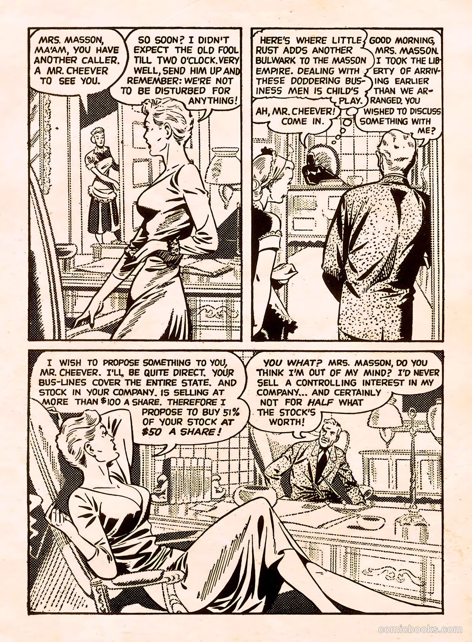 It Rhymes with Lust #1 (1950) — page 48 of 131