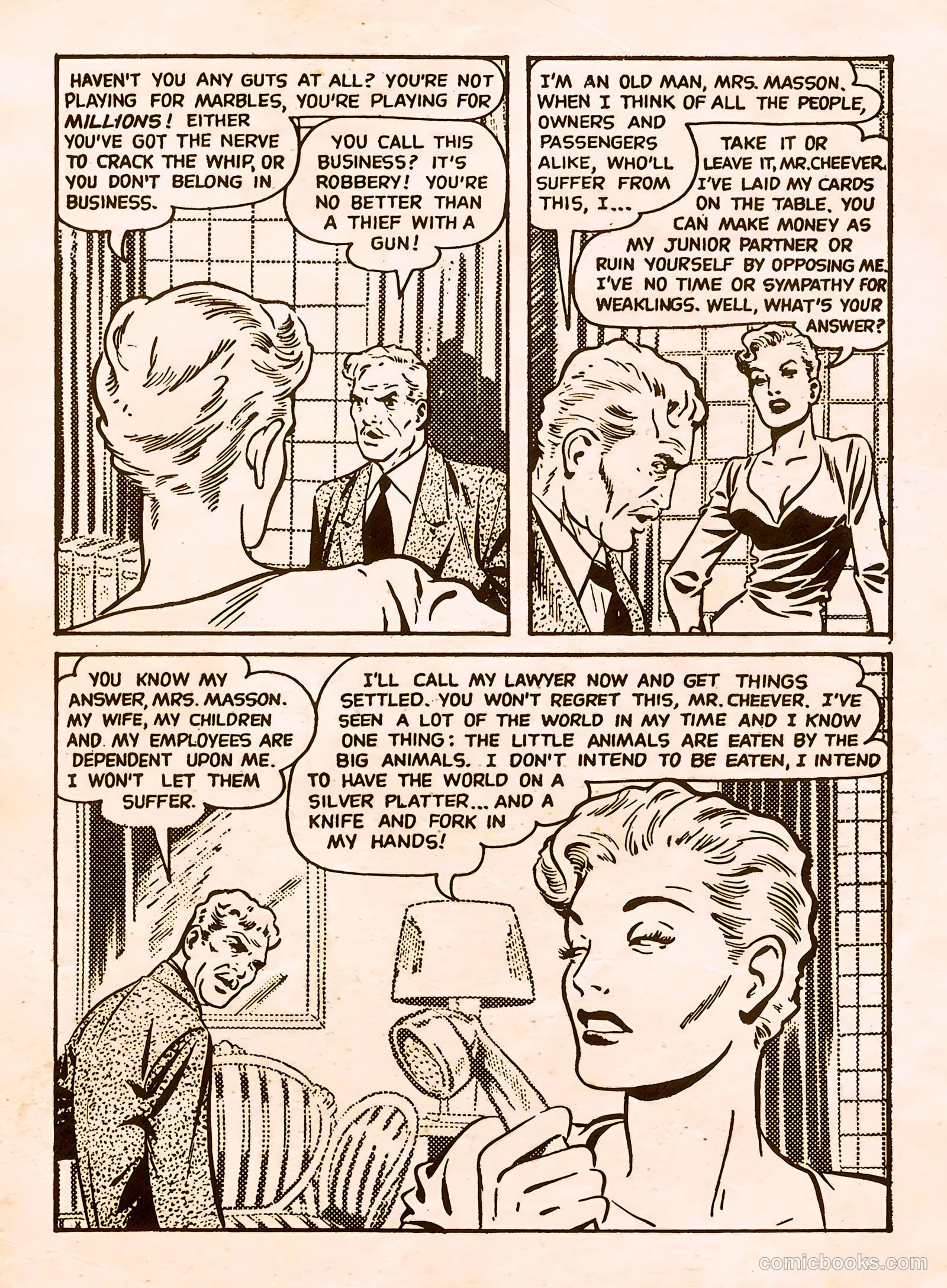 It Rhymes with Lust #1 (1950) — page 51 of 131