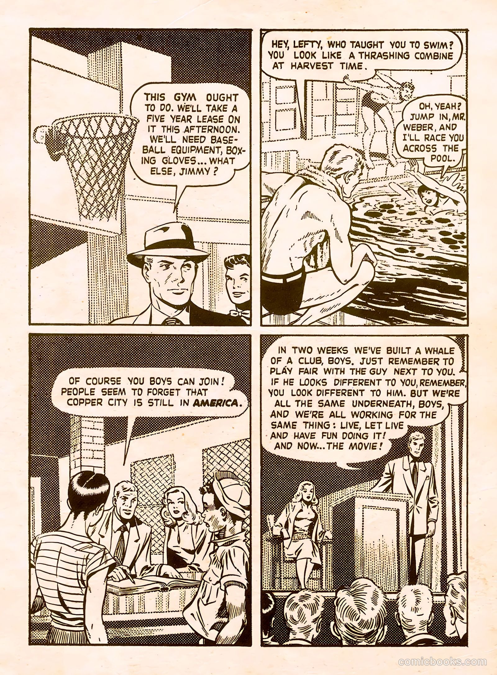 It Rhymes with Lust #1 (1950) — page 56 of 131