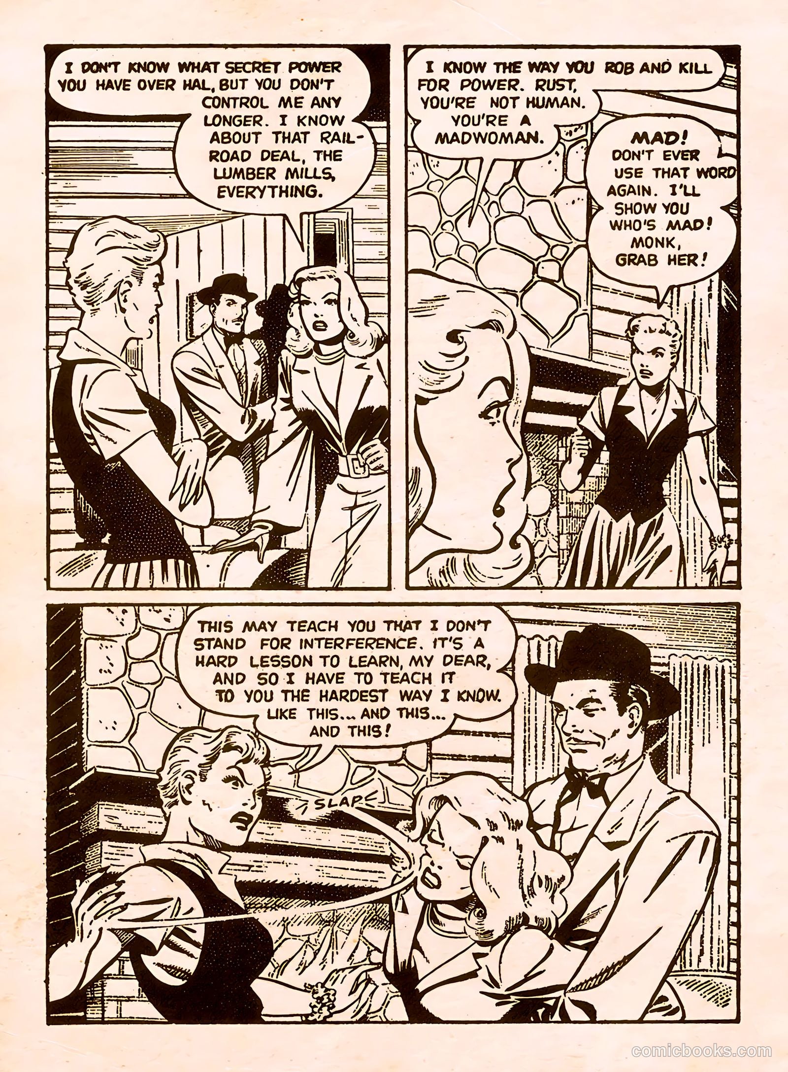It Rhymes with Lust #1 (1950) — page 67 of 131