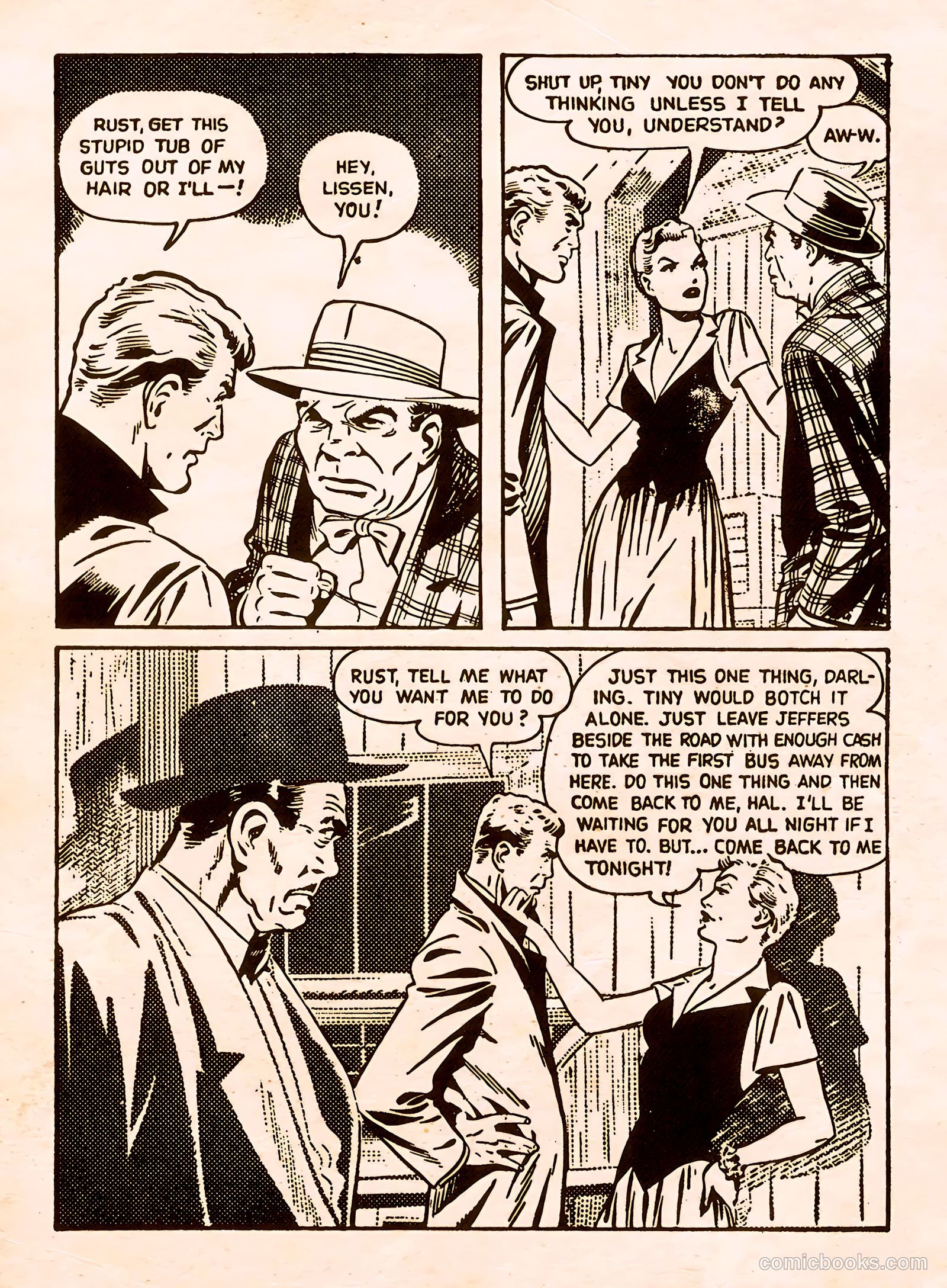 It Rhymes with Lust #1 (1950) — page 77 of 131