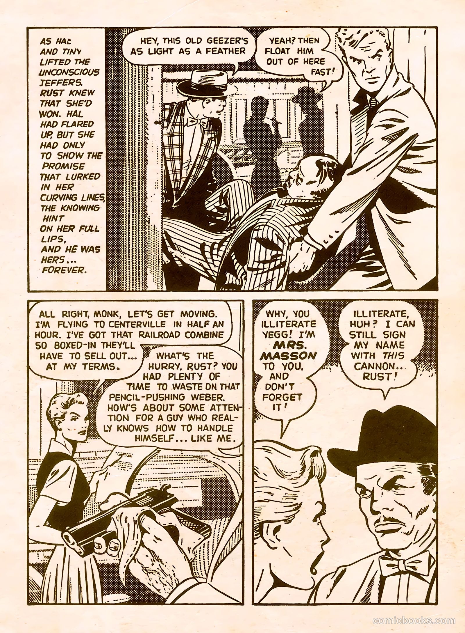 It Rhymes with Lust #1 (1950) — page 78 of 131