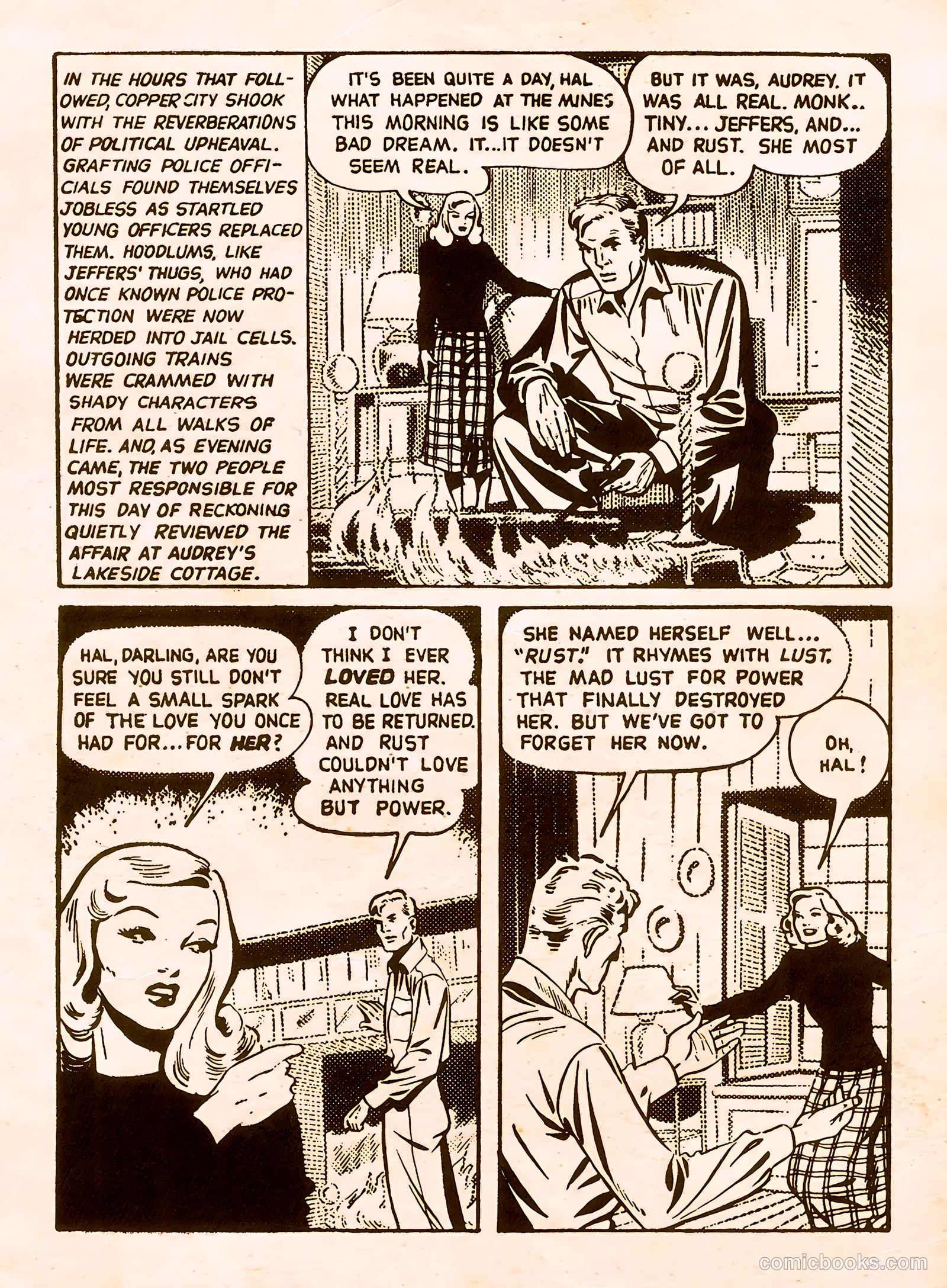 It Rhymes with Lust #1 (1950) — page 126 of 131