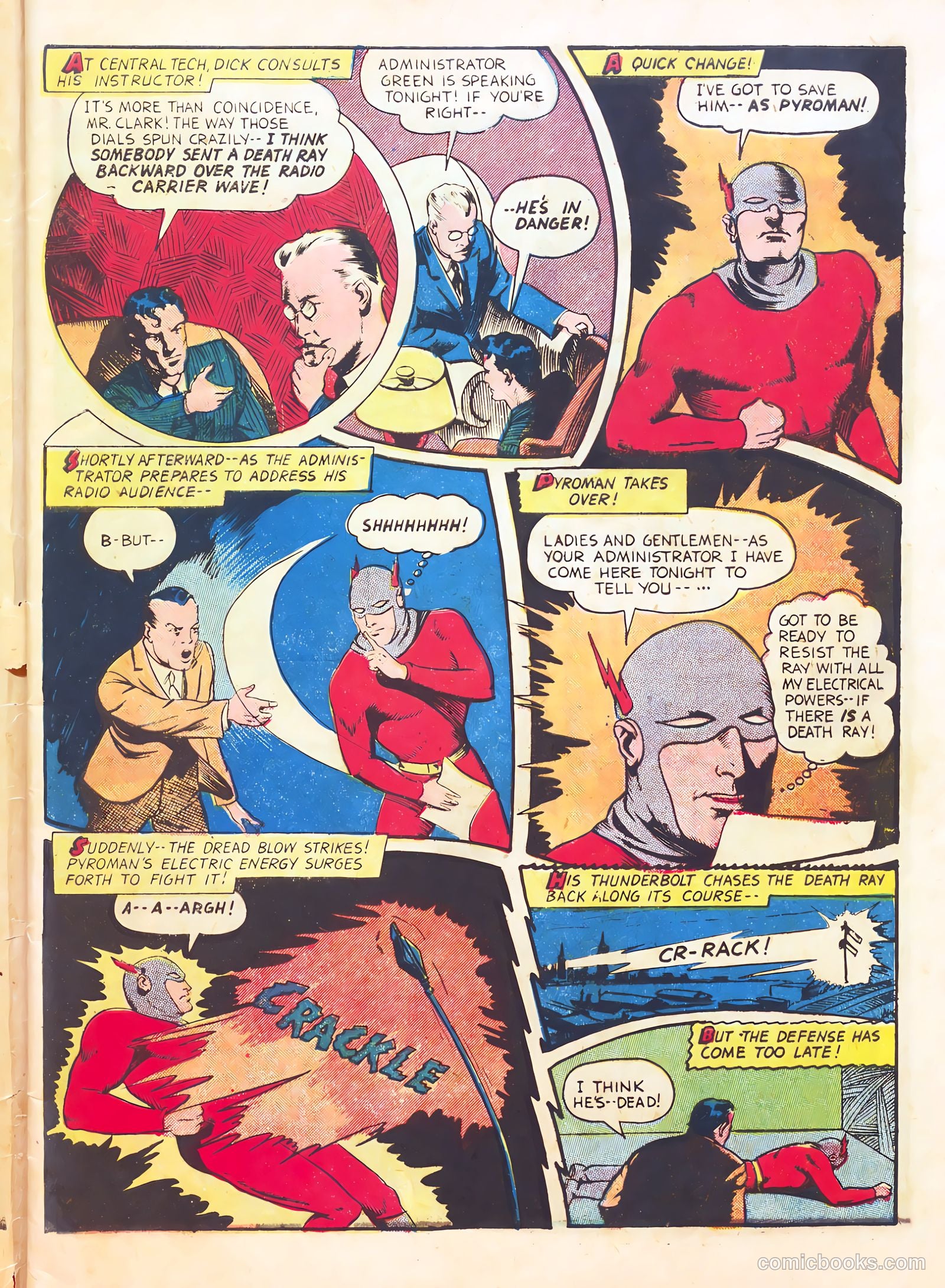 Startling Comics #23 (1940) — page 5 of 60