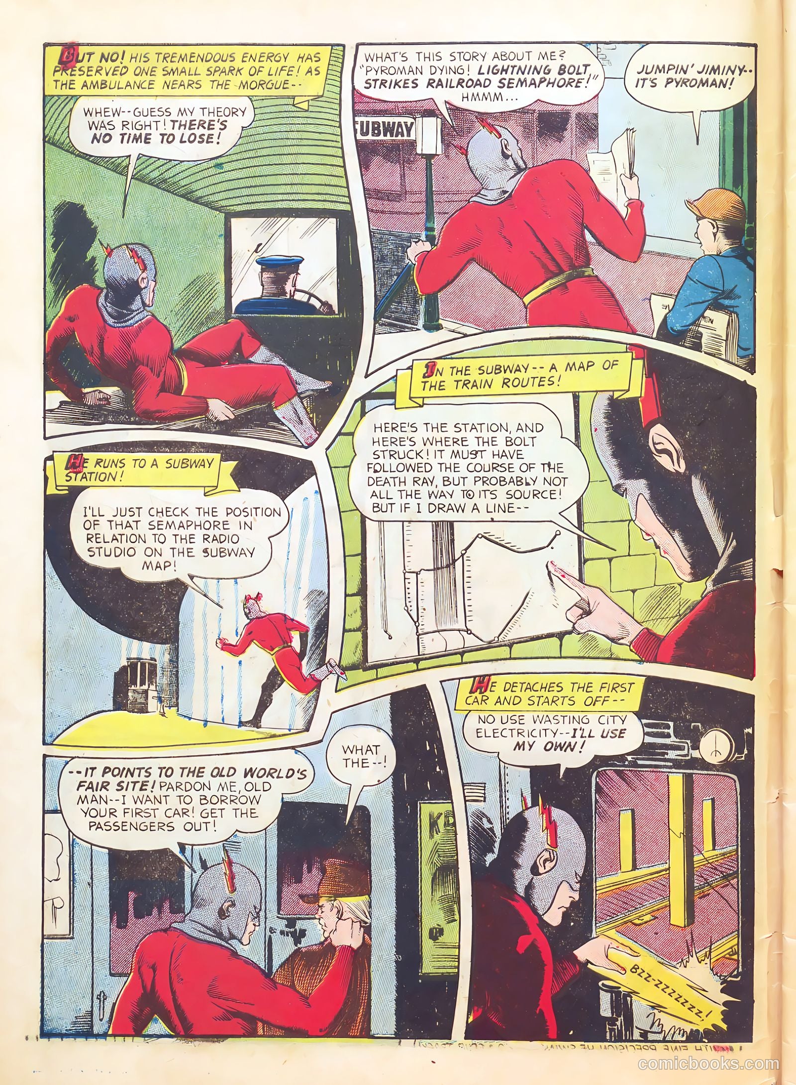 Startling Comics #23 (1940) — page 6 of 60