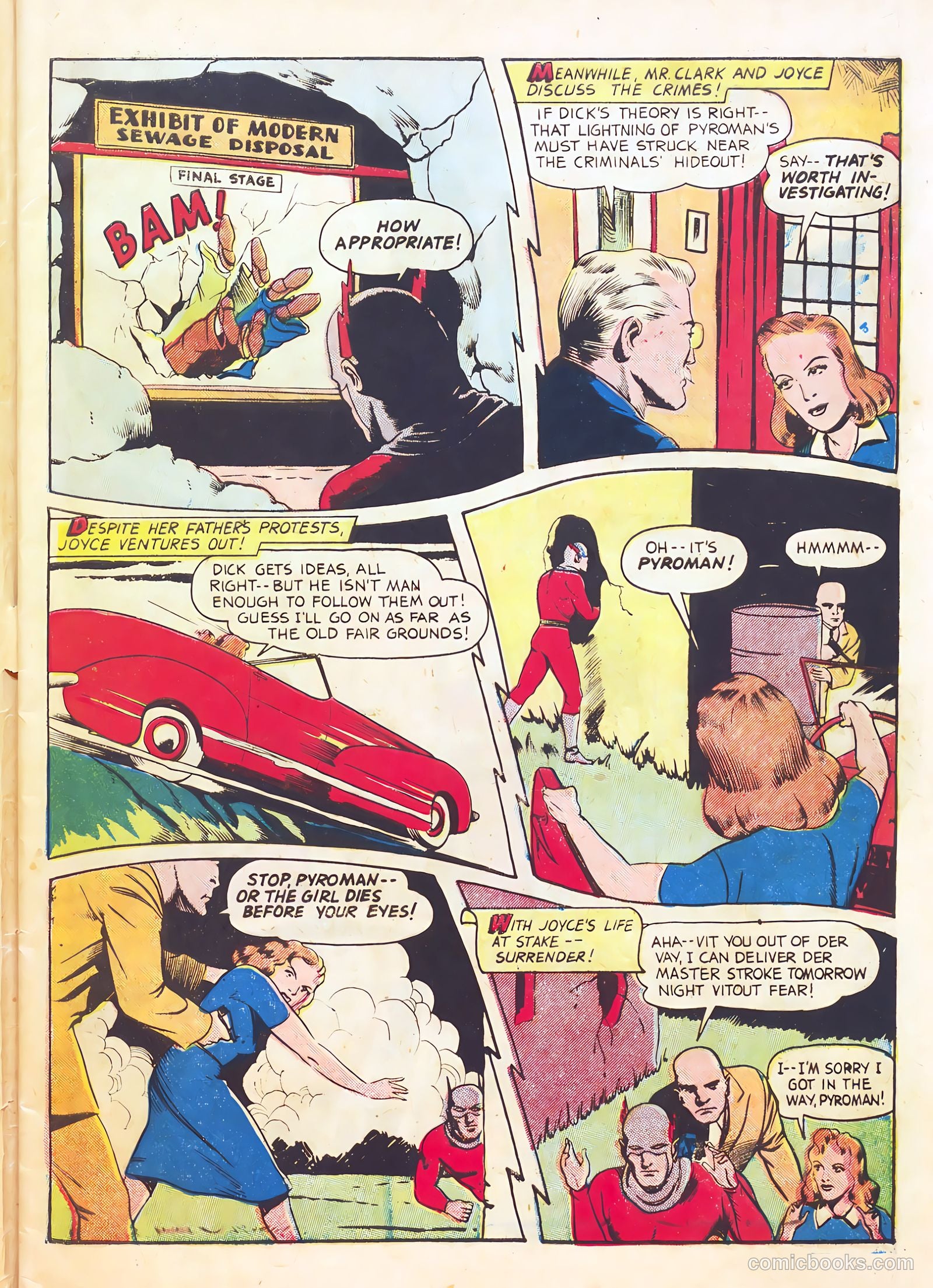 Startling Comics #23 (1940) — page 9 of 60