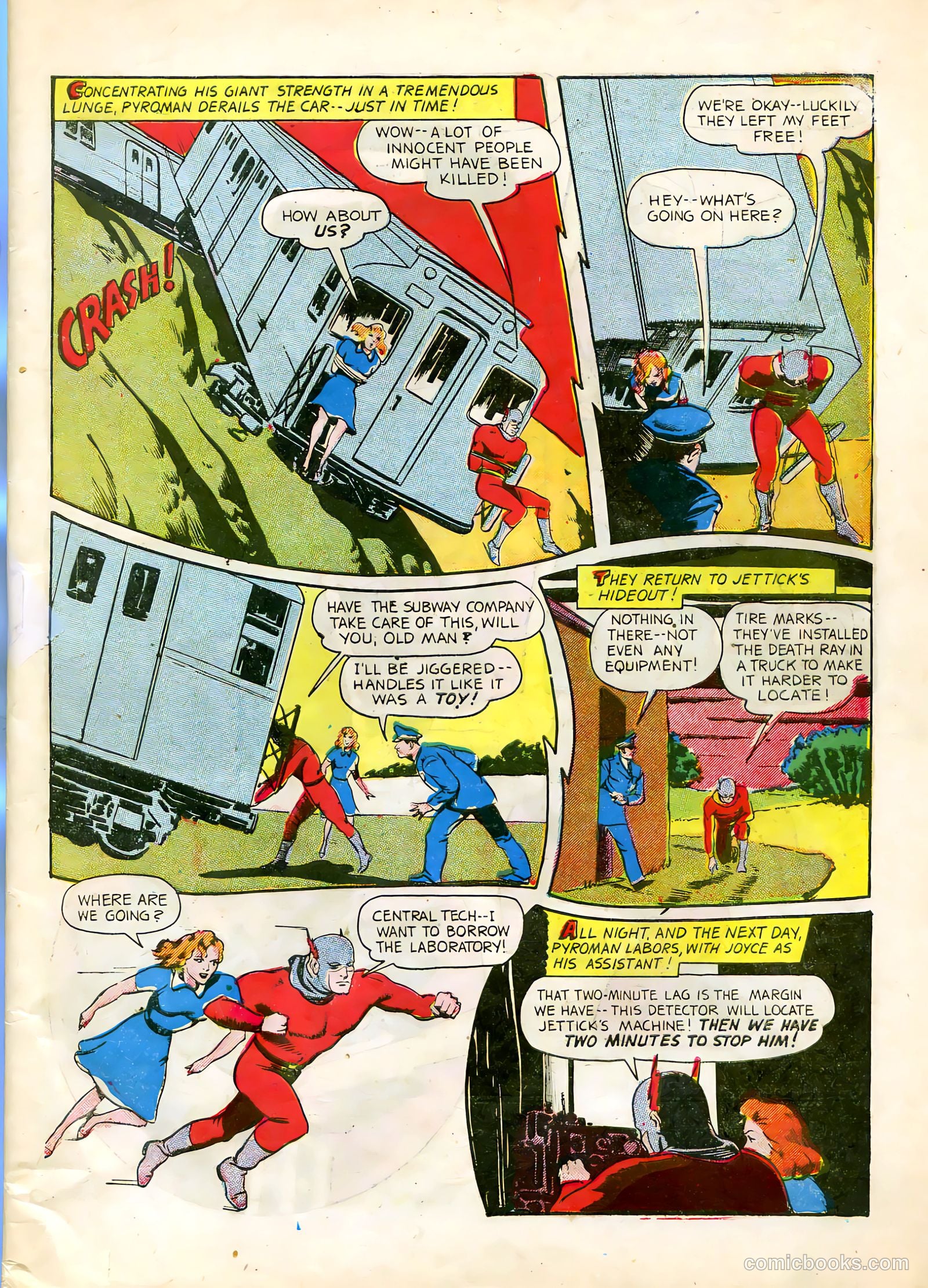 Startling Comics #23 (1940) — page 11 of 60