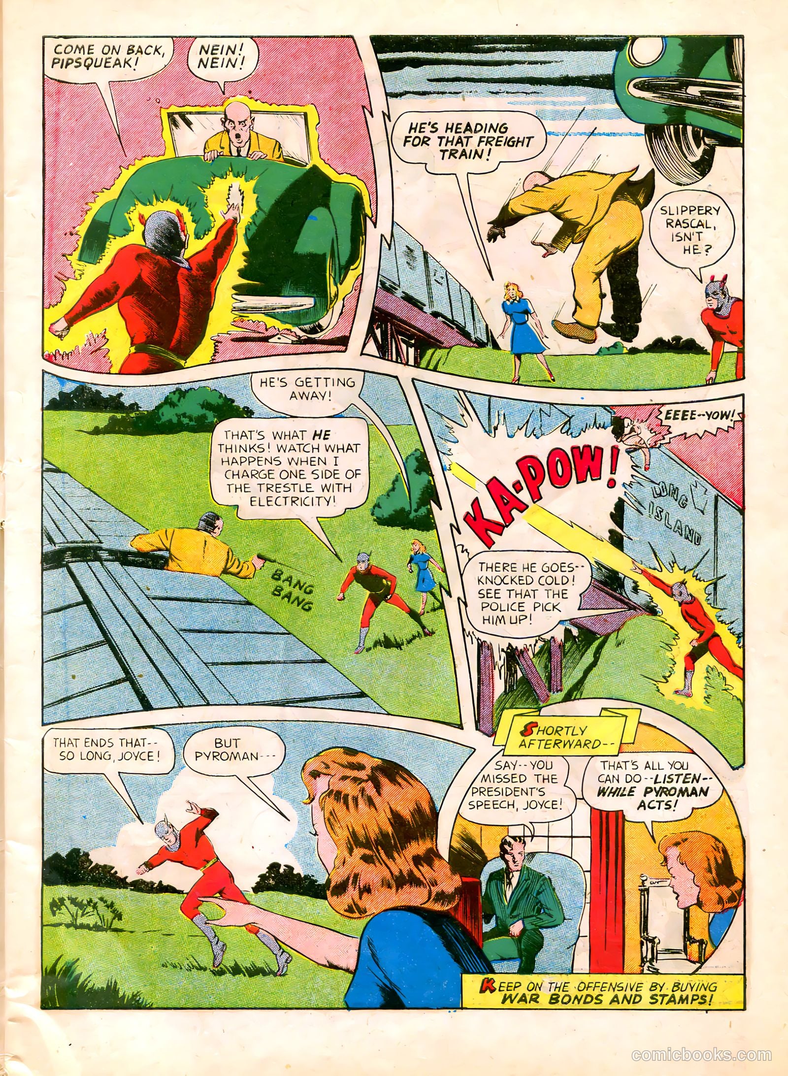 Startling Comics #23 (1940) — page 15 of 60