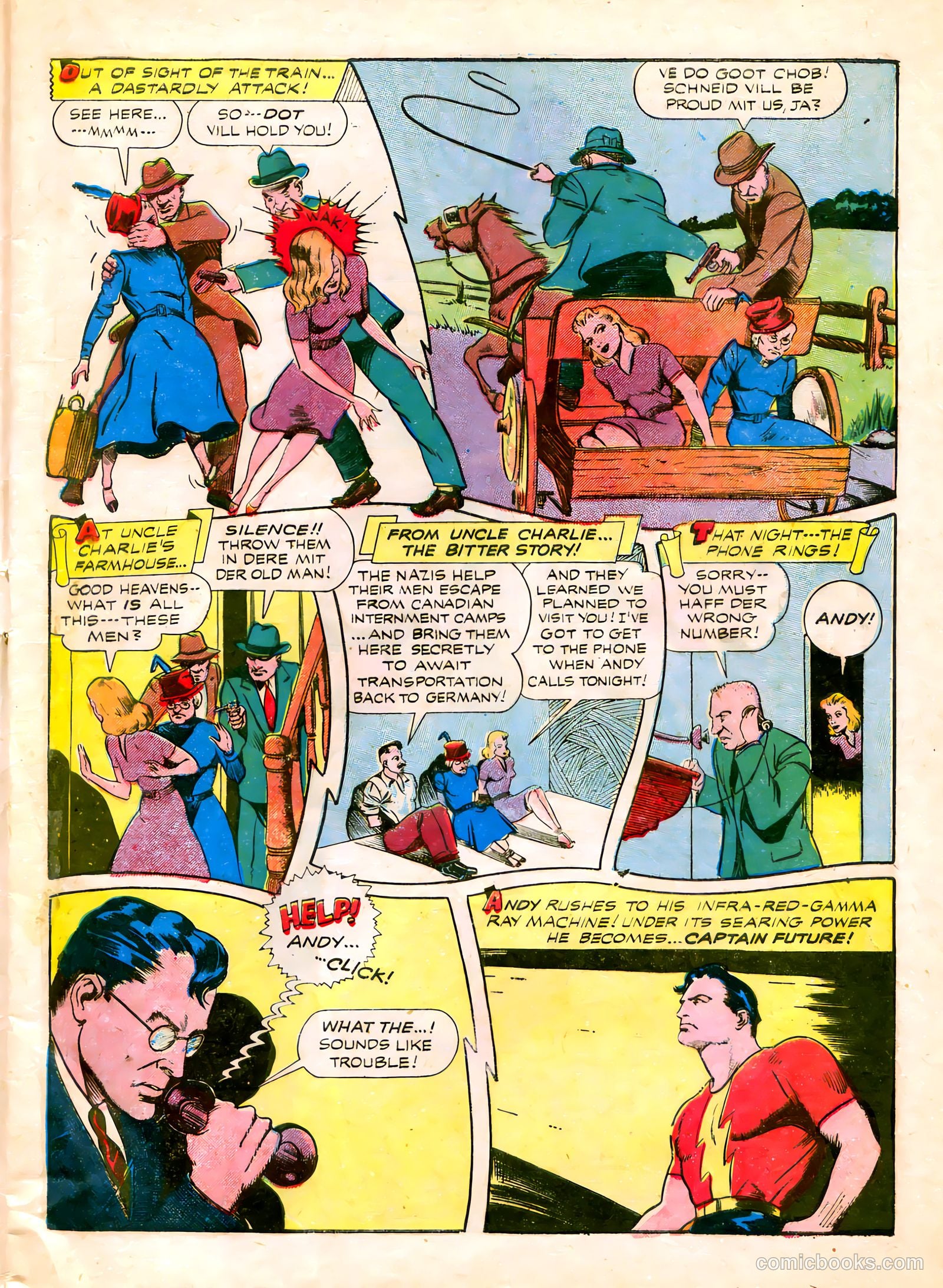 Startling Comics #23 (1940) — page 17 of 60