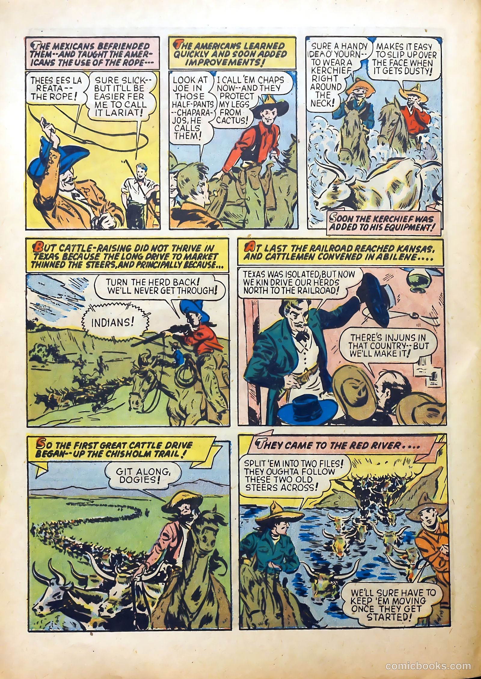 Real Life Comics #10 (1950) — page 56 of 68