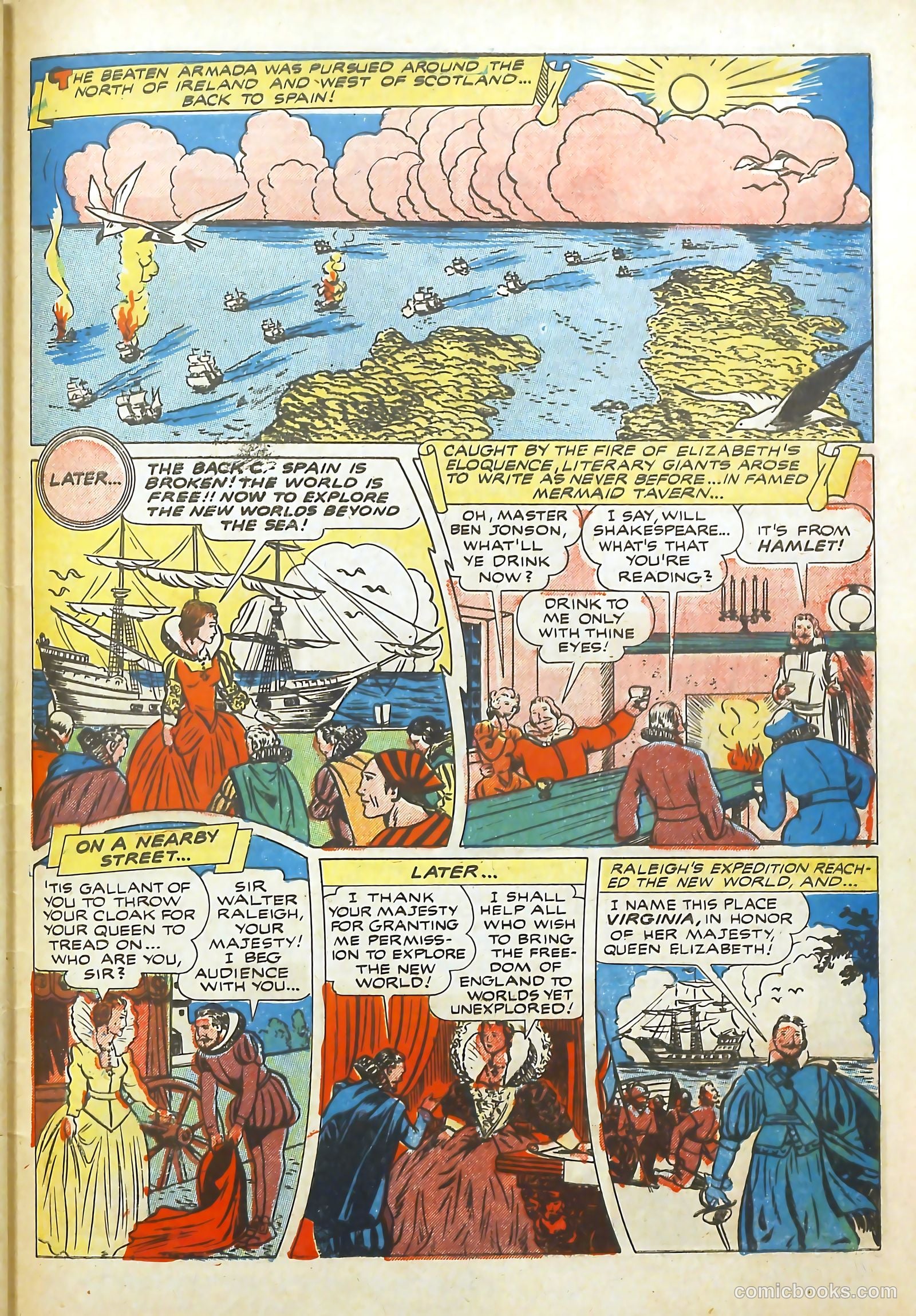 Real Life Comics #12 (1950) — page 57 of 60