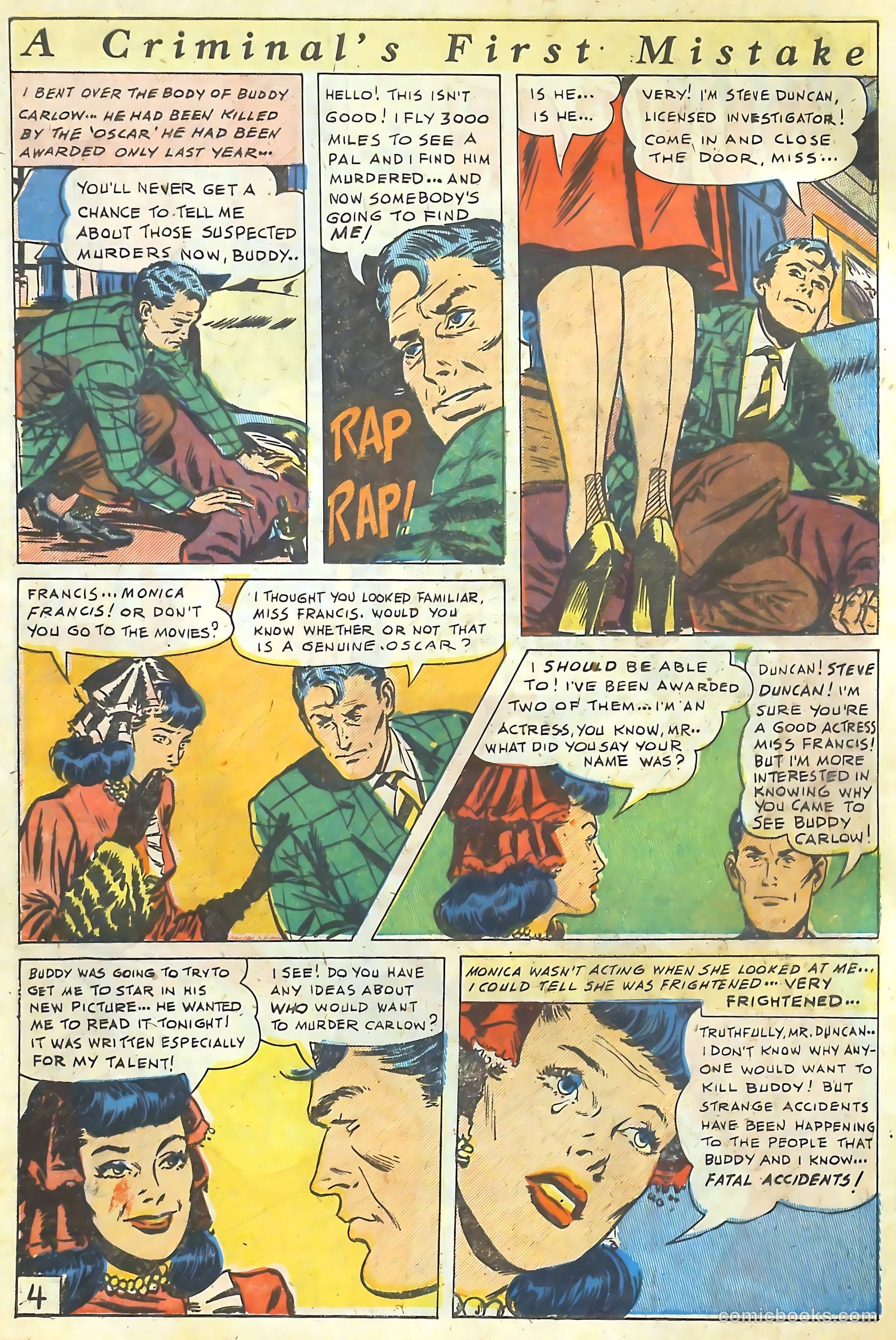 The Perfect Crime #9 (1951) — page 5 of 53
