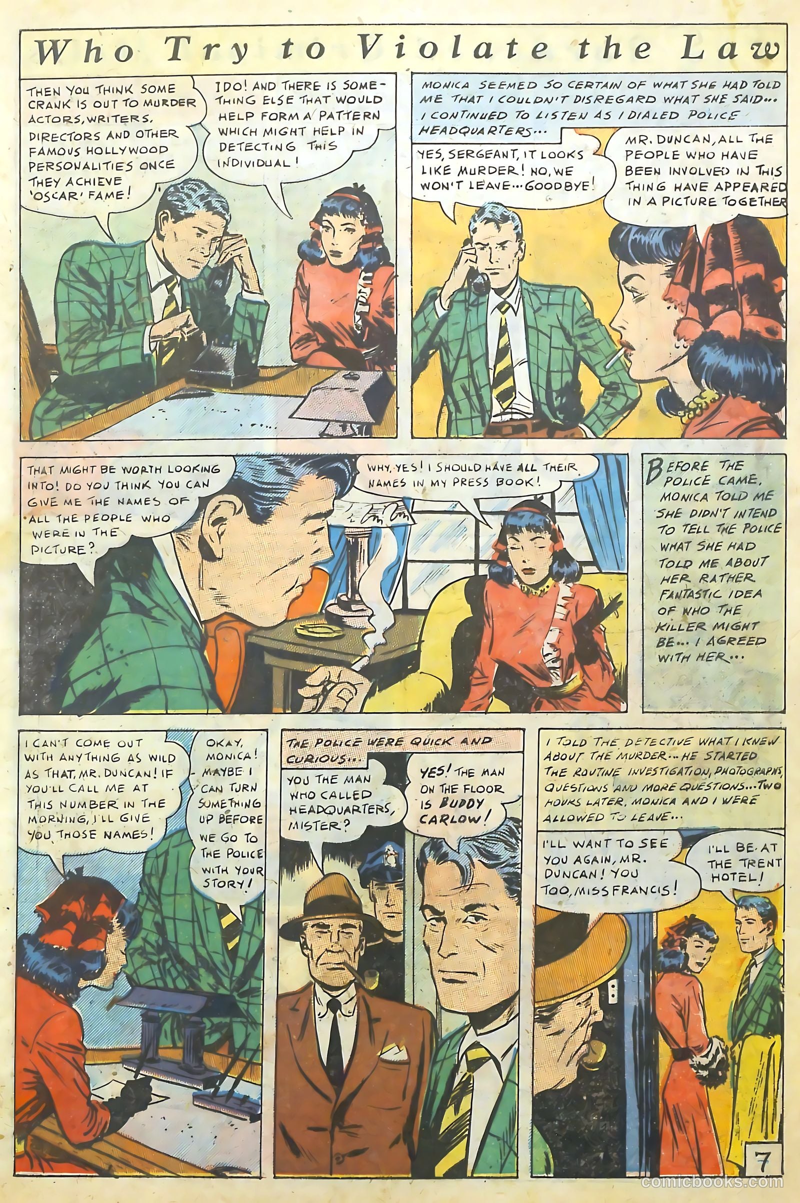 The Perfect Crime #9 (1951) — page 8 of 53