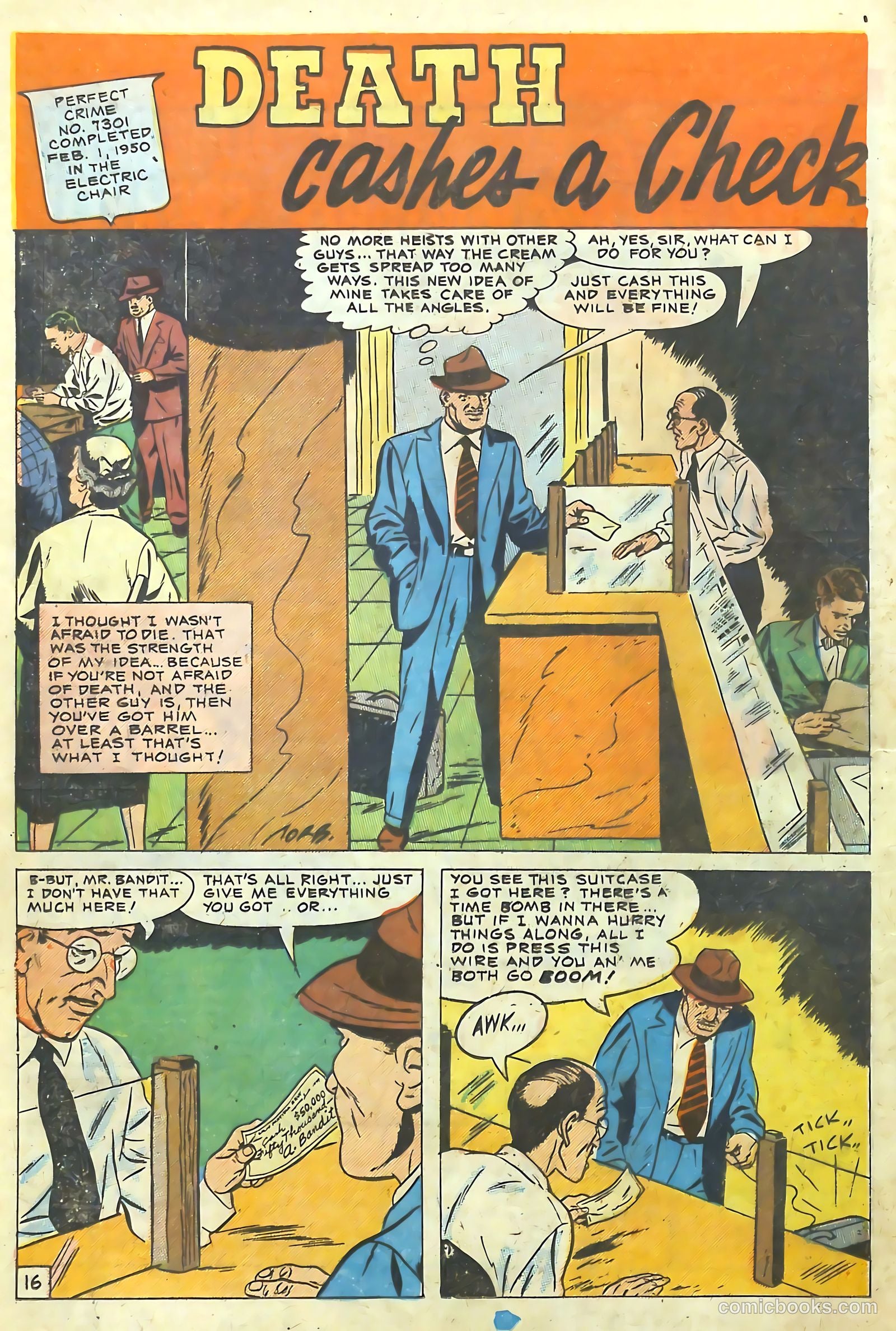 The Perfect Crime #9 (1951) — page 17 of 53