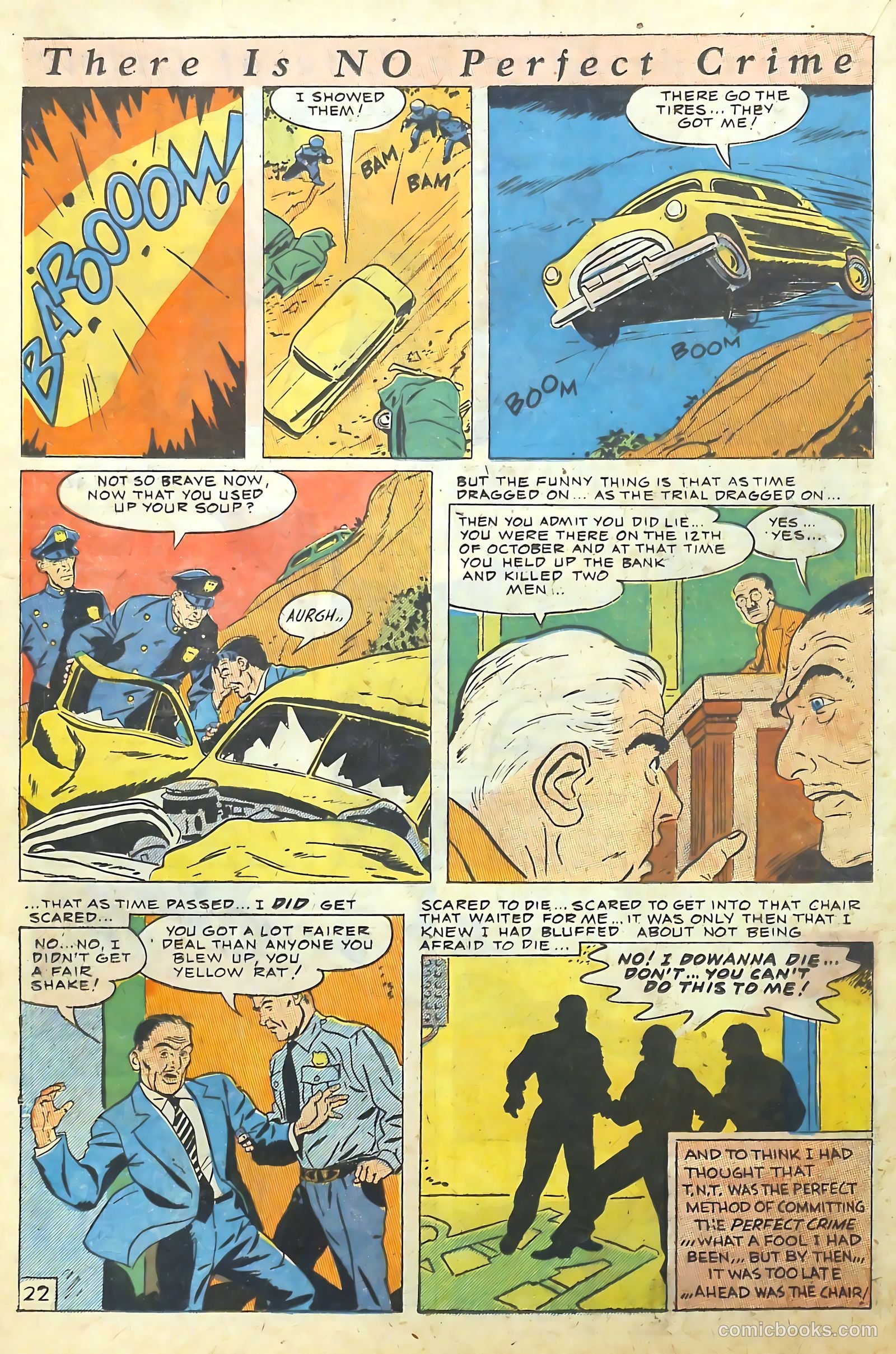 The Perfect Crime #9 (1951) — page 23 of 53