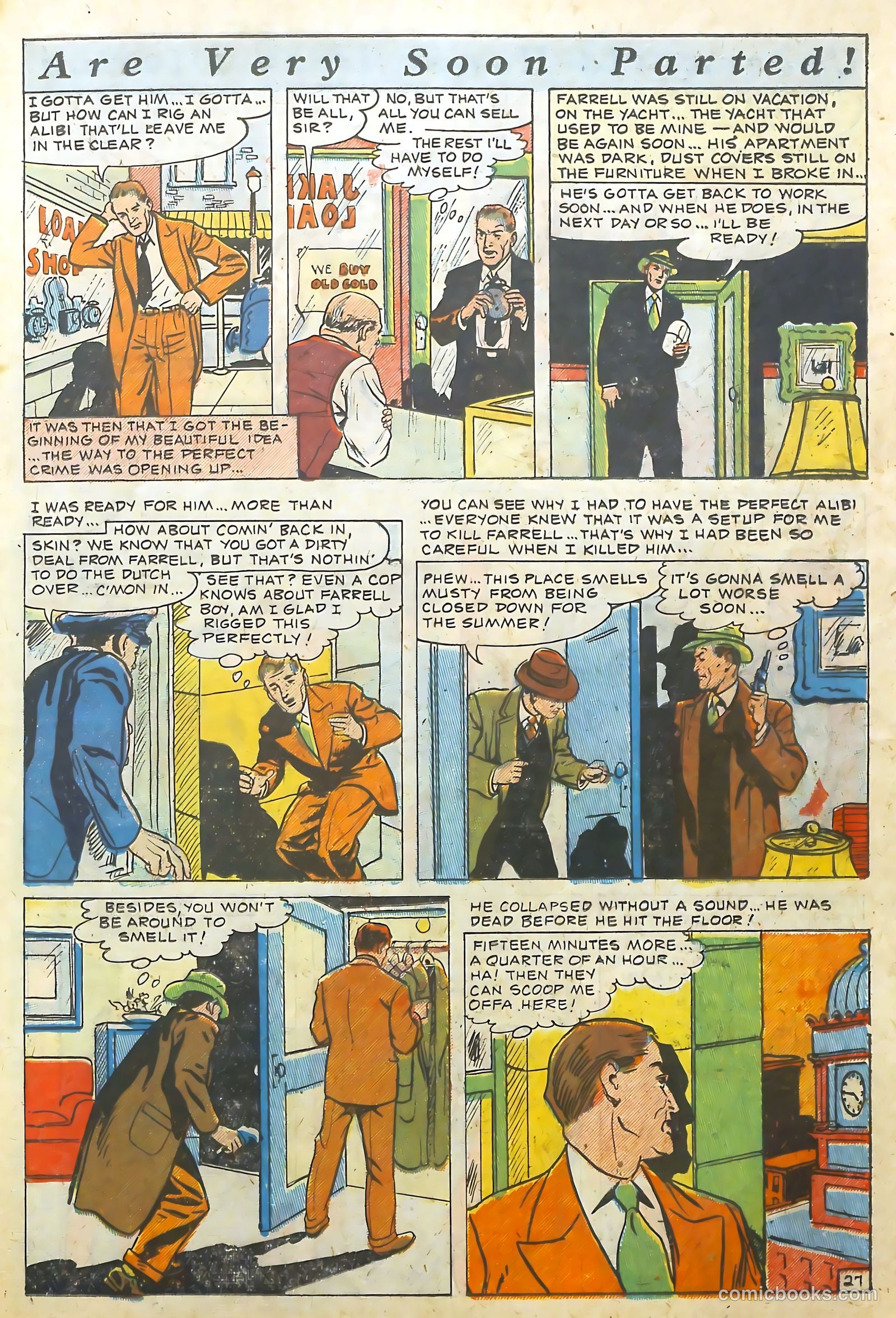 The Perfect Crime #9 (1951) — page 28 of 53