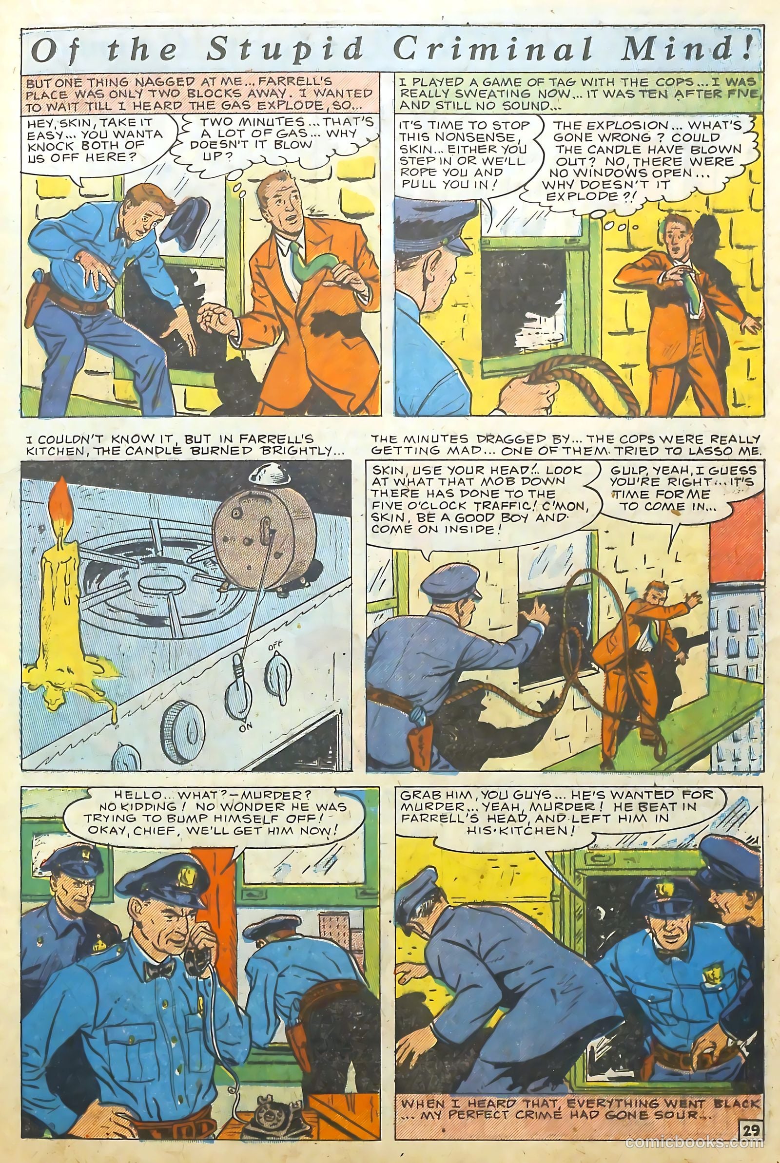 The Perfect Crime #9 (1951) — page 30 of 53
