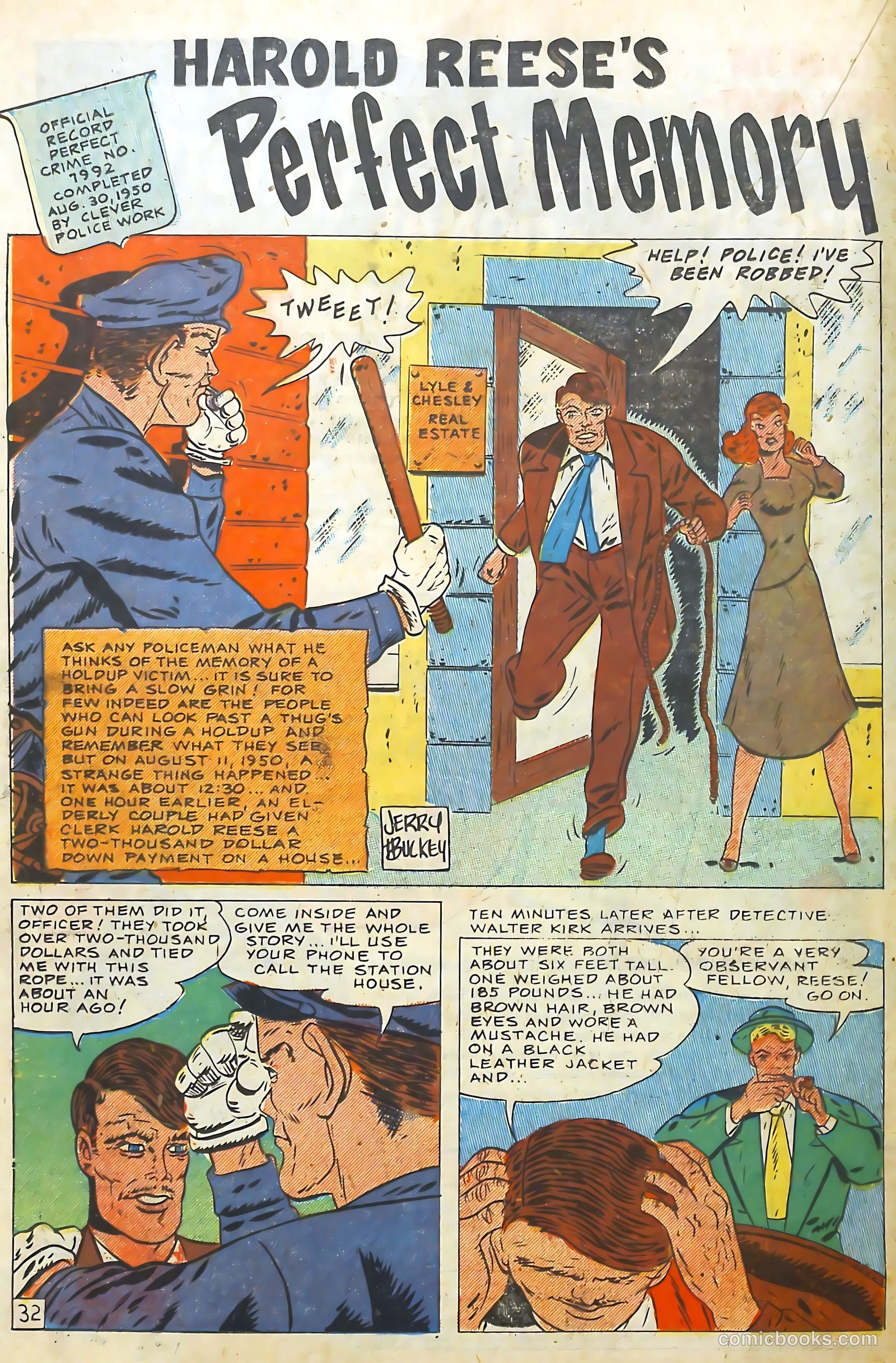 The Perfect Crime #9 (1951) — page 33 of 53