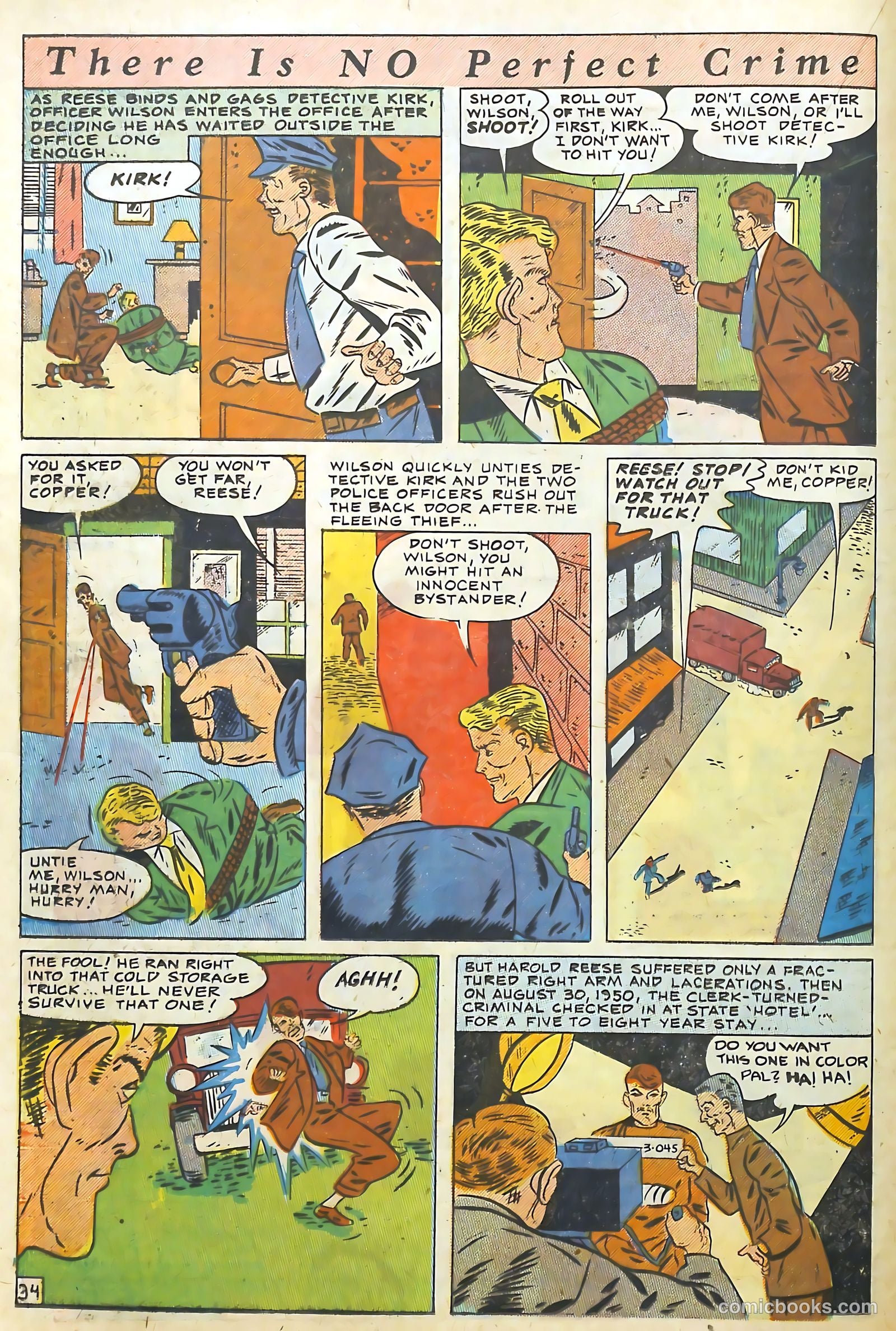 The Perfect Crime #9 (1951) — page 35 of 53