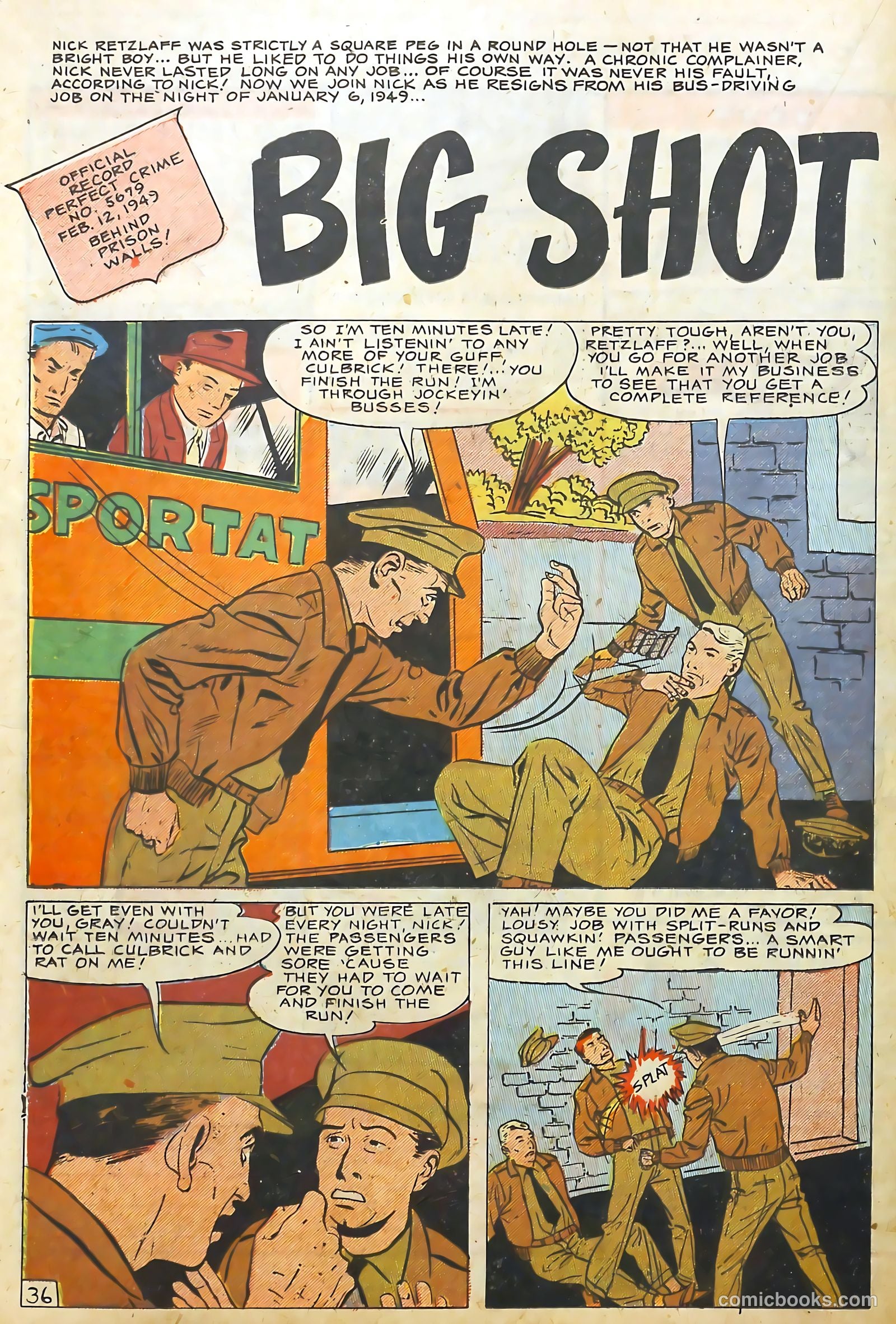 The Perfect Crime #9 (1951) — page 37 of 53
