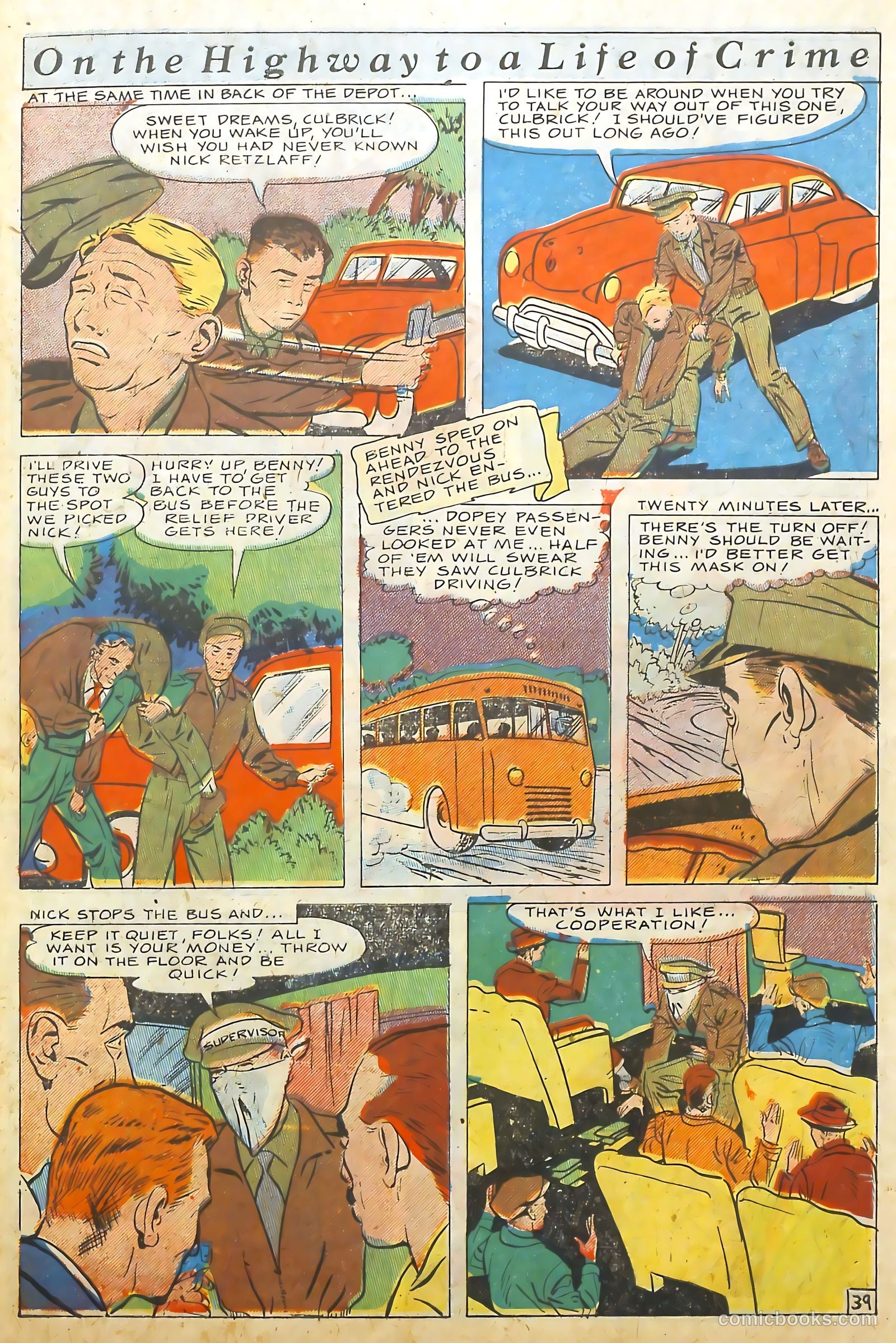 The Perfect Crime #9 (1951) — page 40 of 53