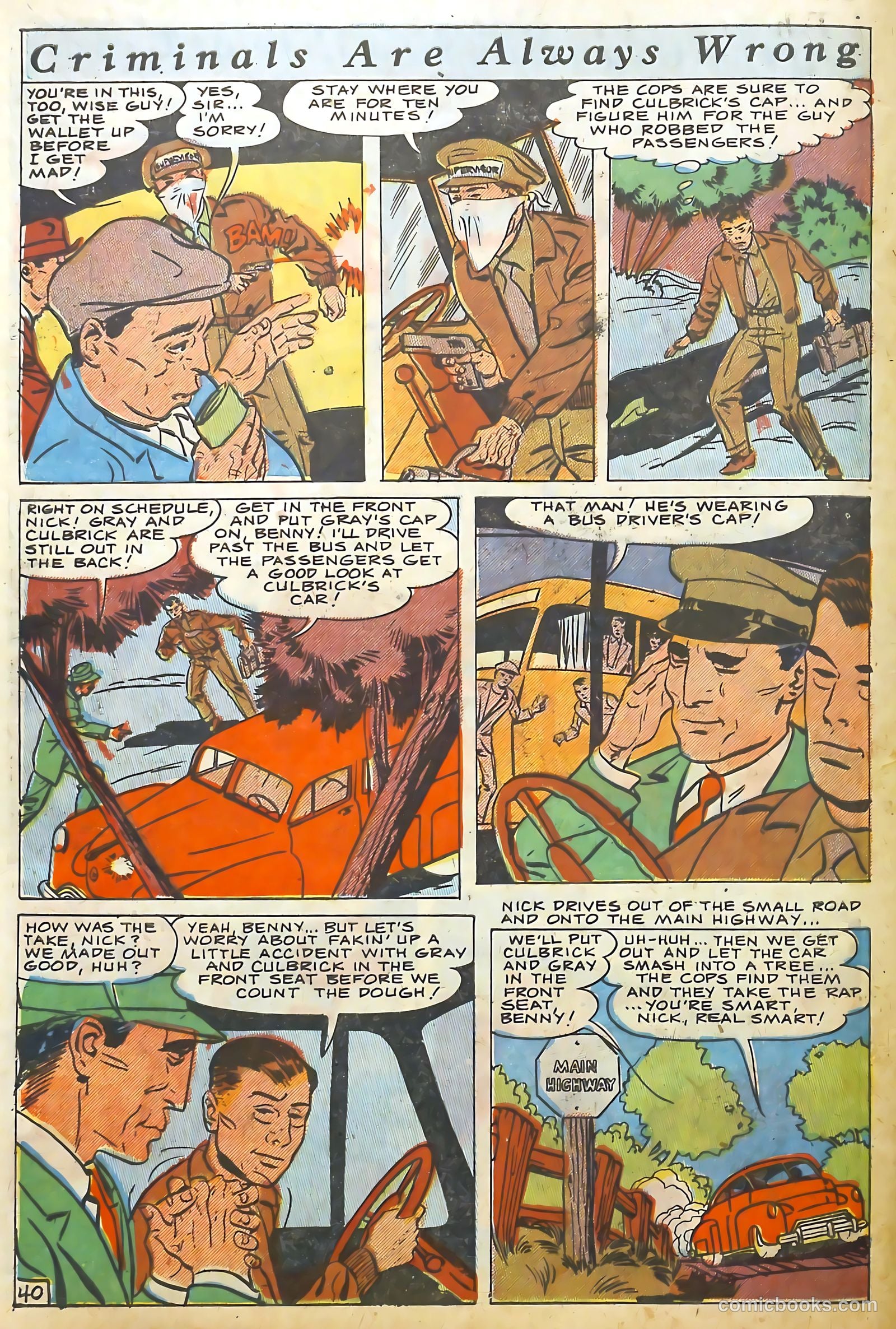 The Perfect Crime #9 (1951) — page 41 of 53
