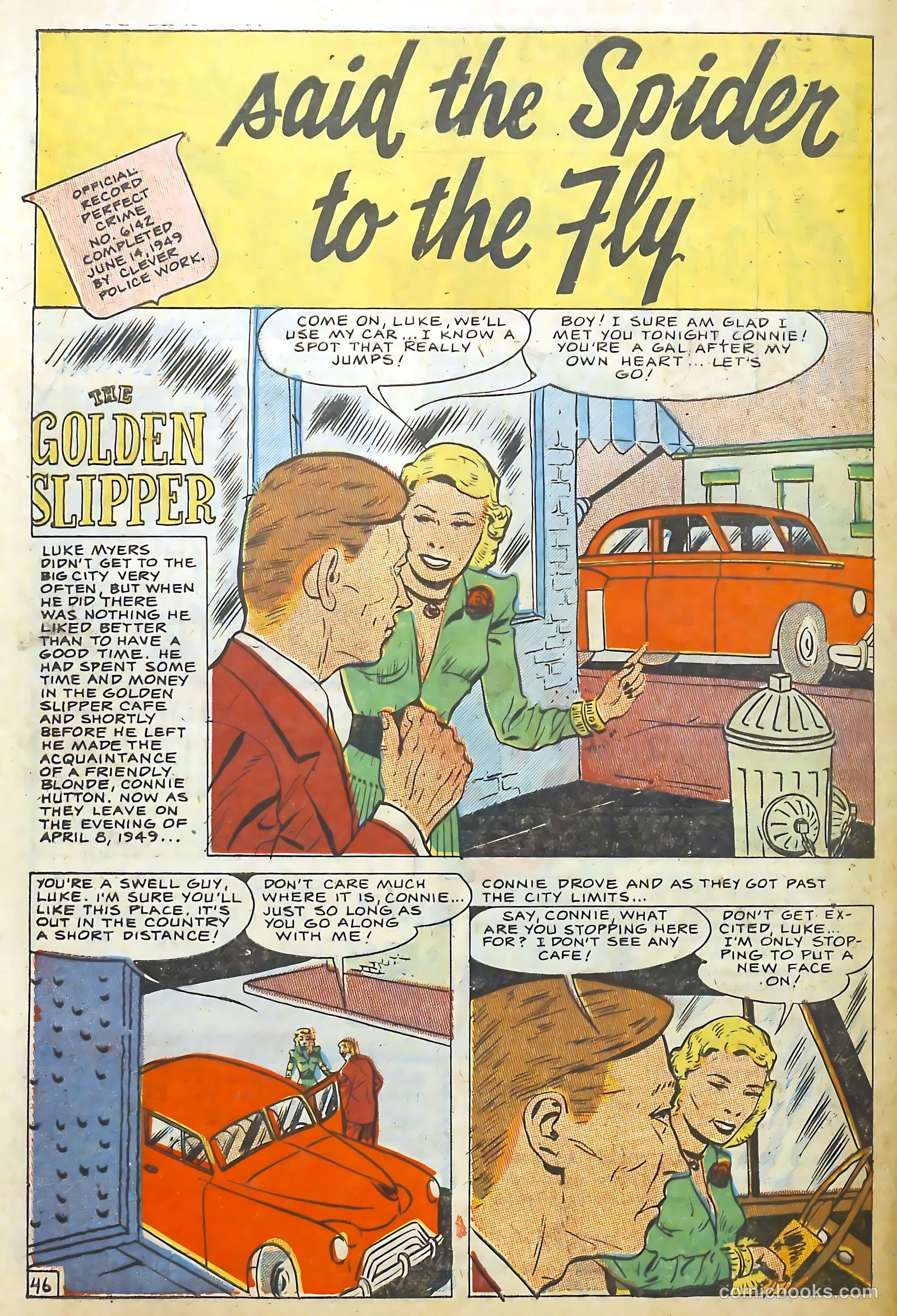 The Perfect Crime #9 (1951) — page 47 of 53