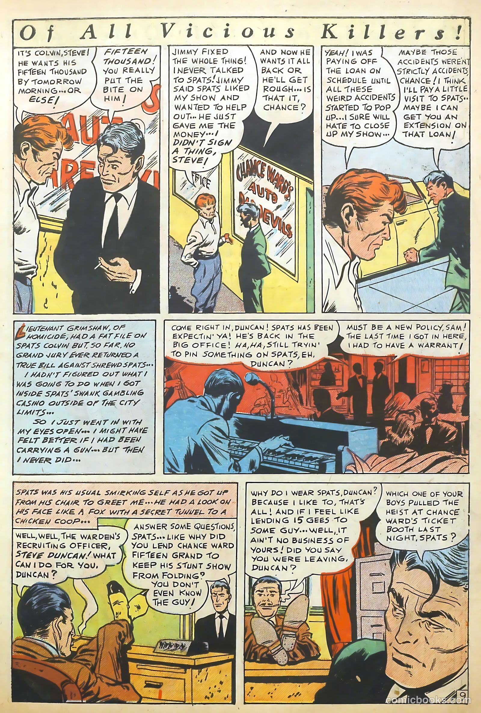 The Perfect Crime #10 (1951) — page 9 of 52