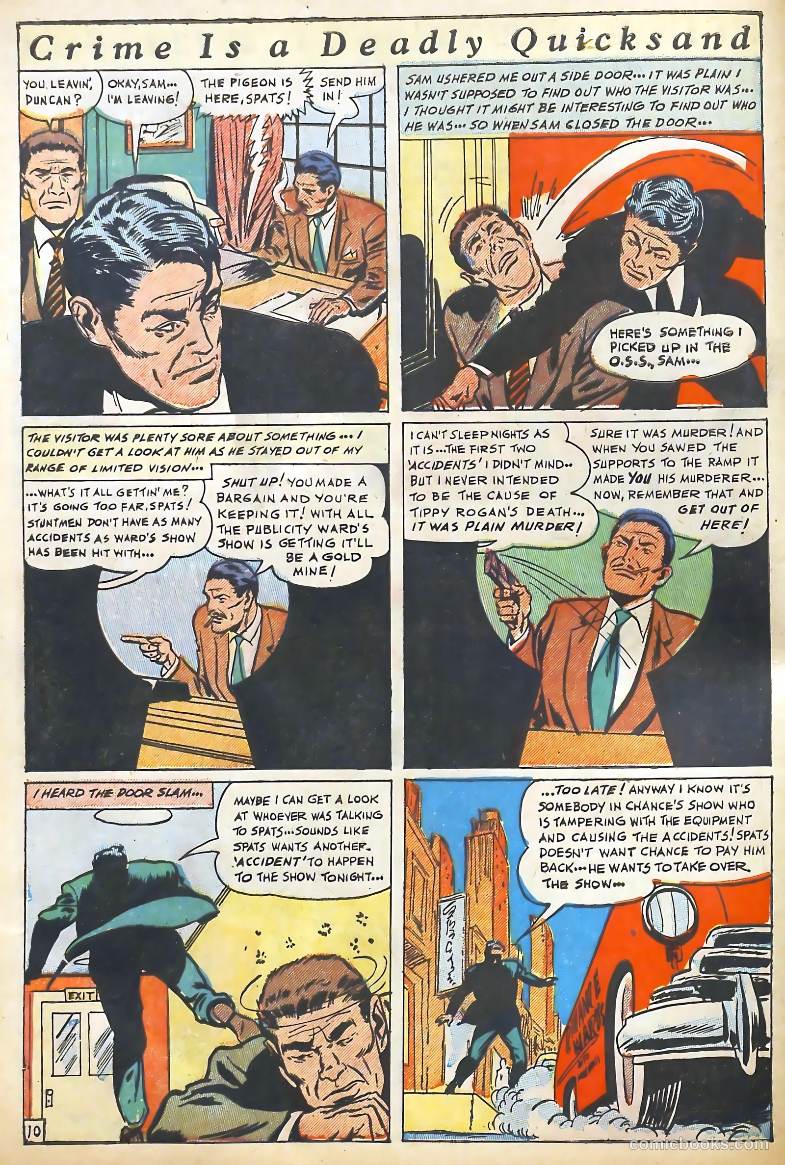 The Perfect Crime #10 (1951) — page 10 of 52