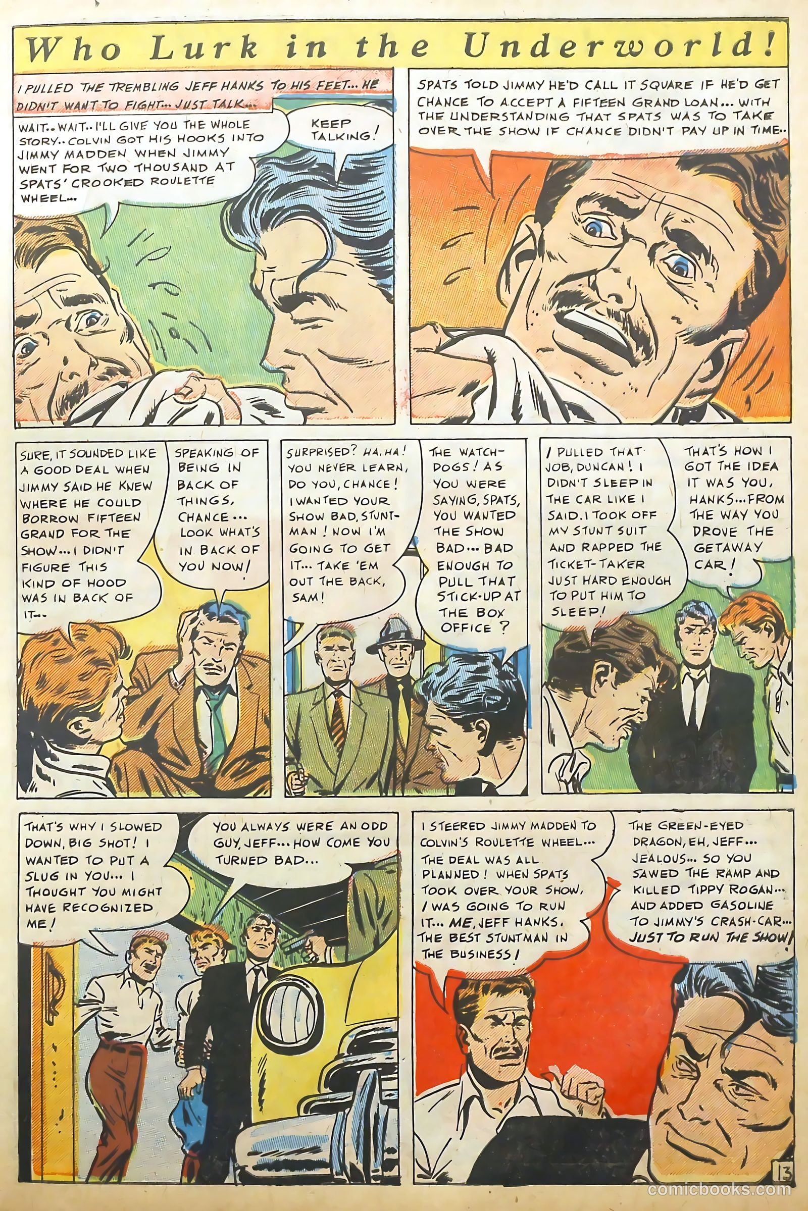 The Perfect Crime #10 (1951) — page 13 of 52