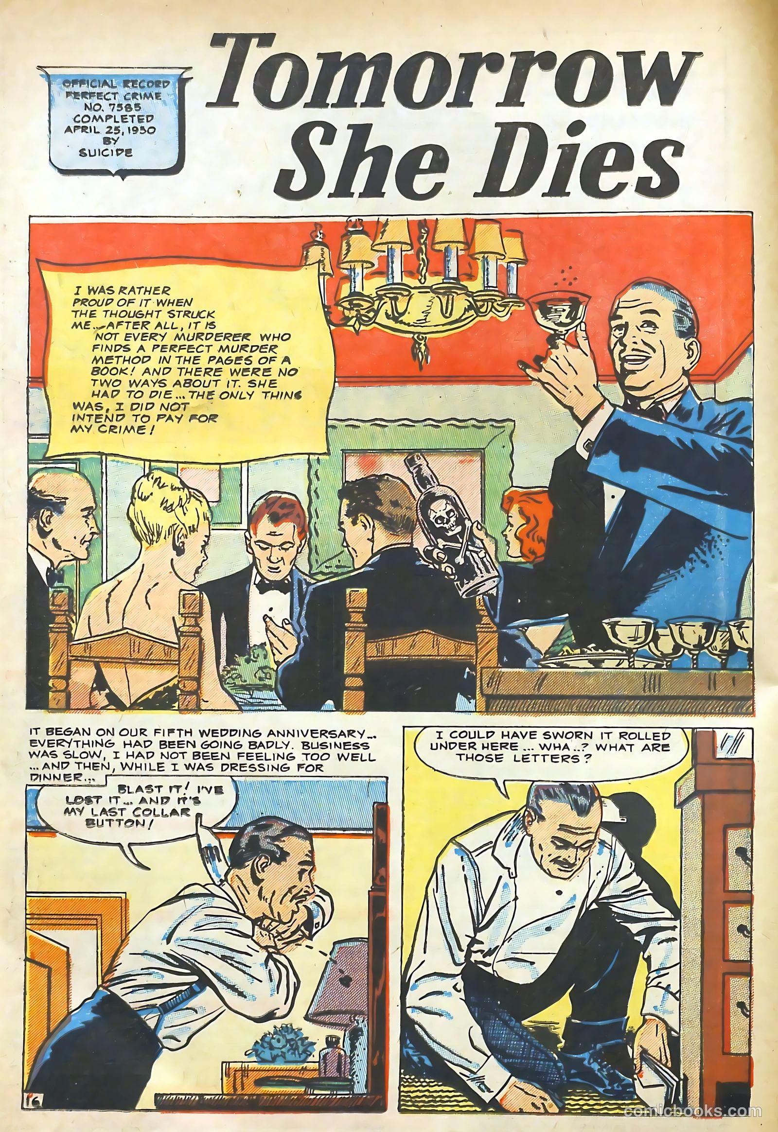 The Perfect Crime #10 (1951) — page 16 of 52