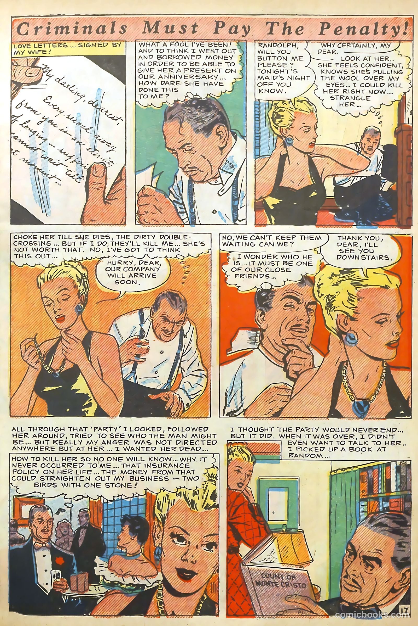 The Perfect Crime #10 (1951) — page 17 of 52