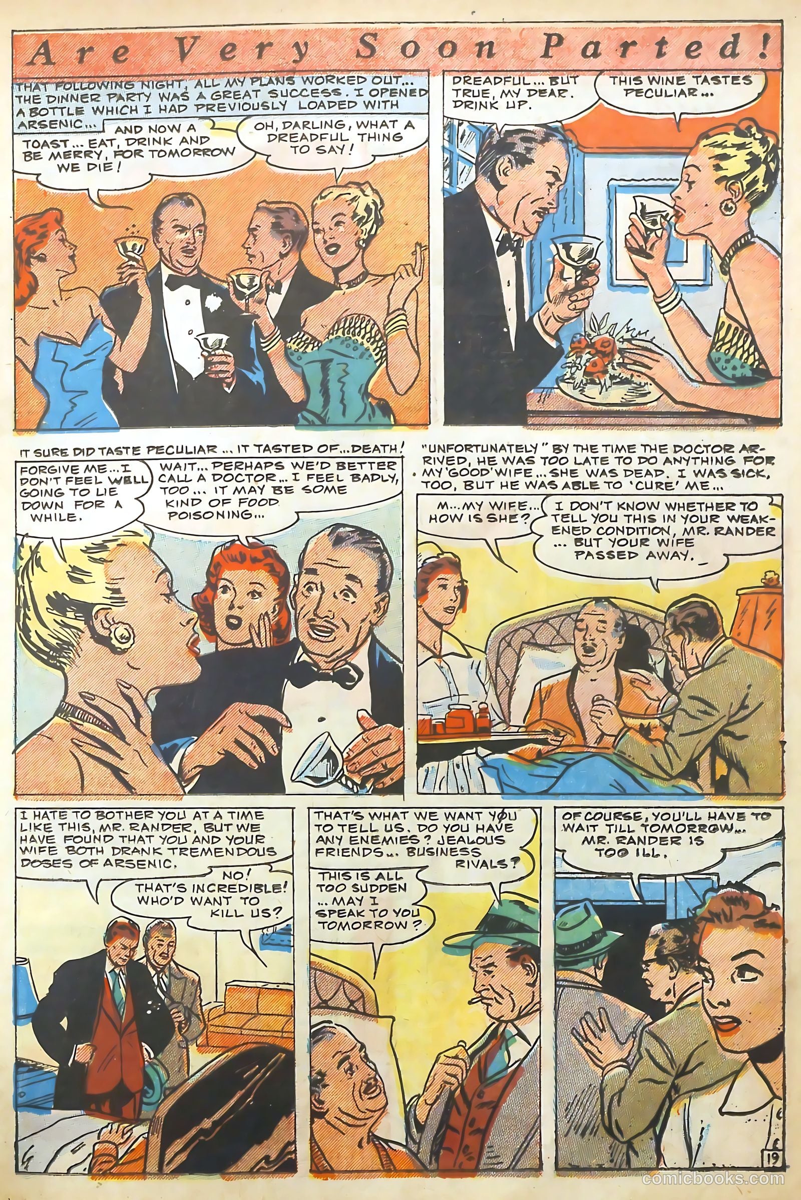 The Perfect Crime #10 (1951) — page 19 of 52