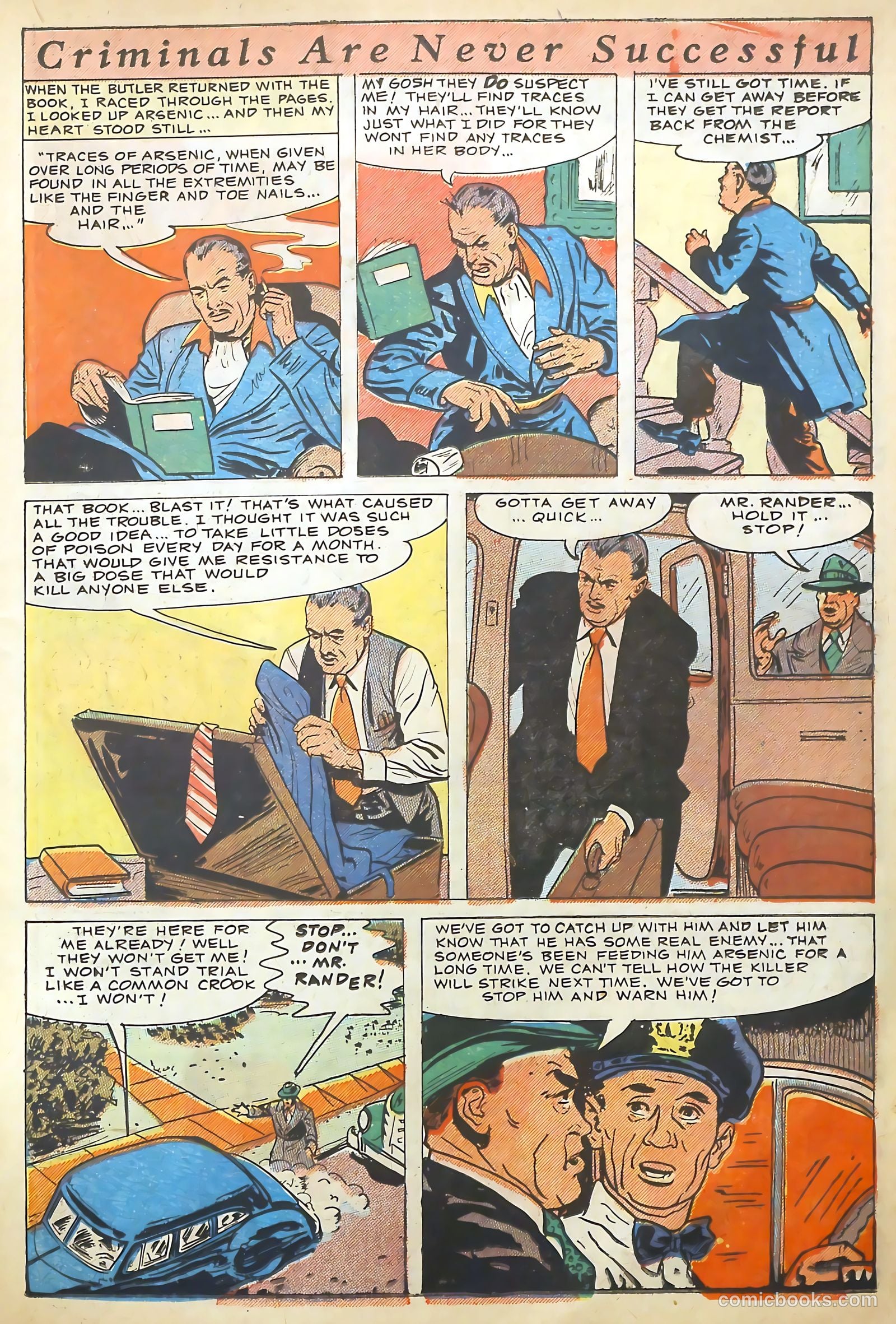 The Perfect Crime #10 (1951) — page 21 of 52