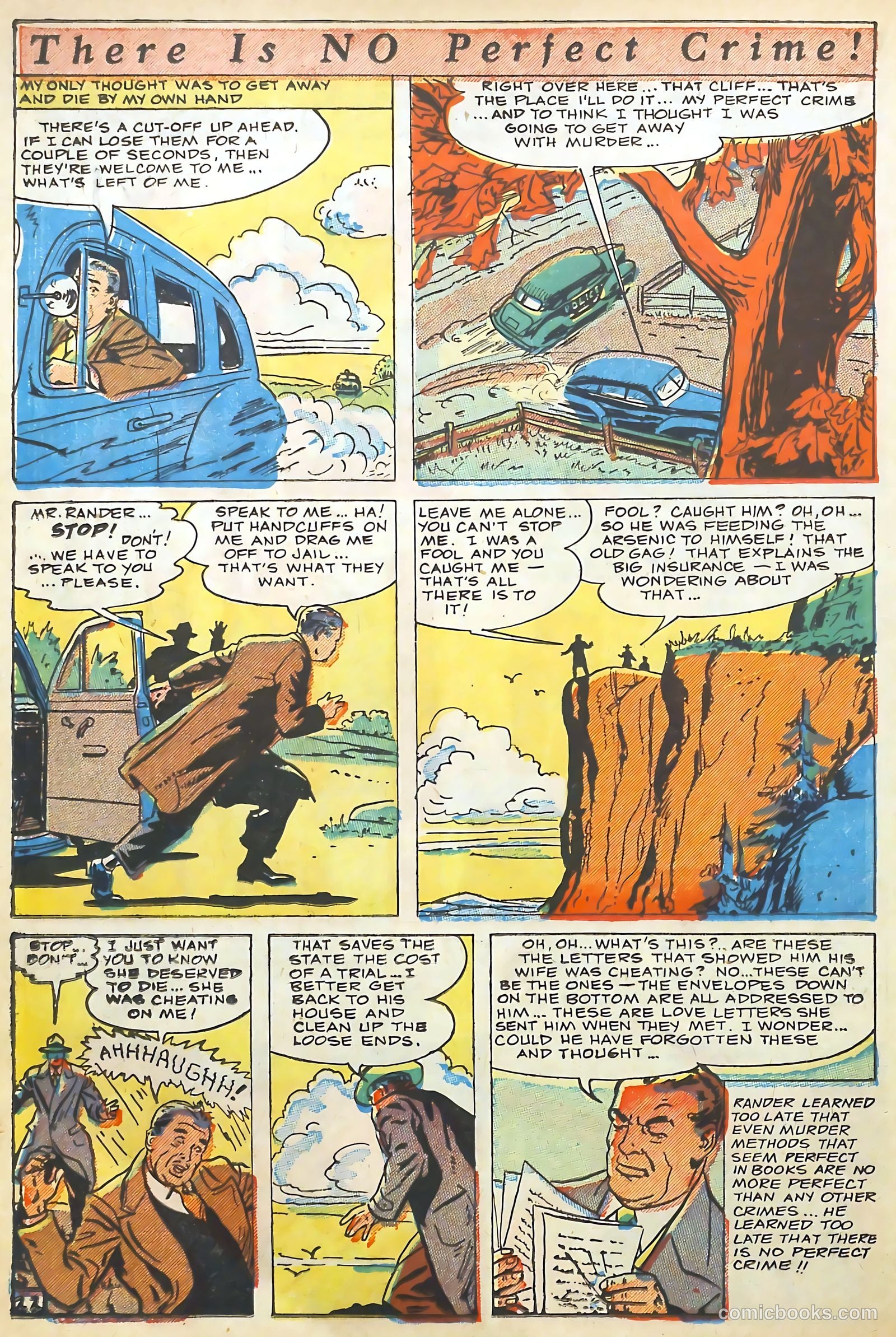 The Perfect Crime #10 (1951) — page 22 of 52