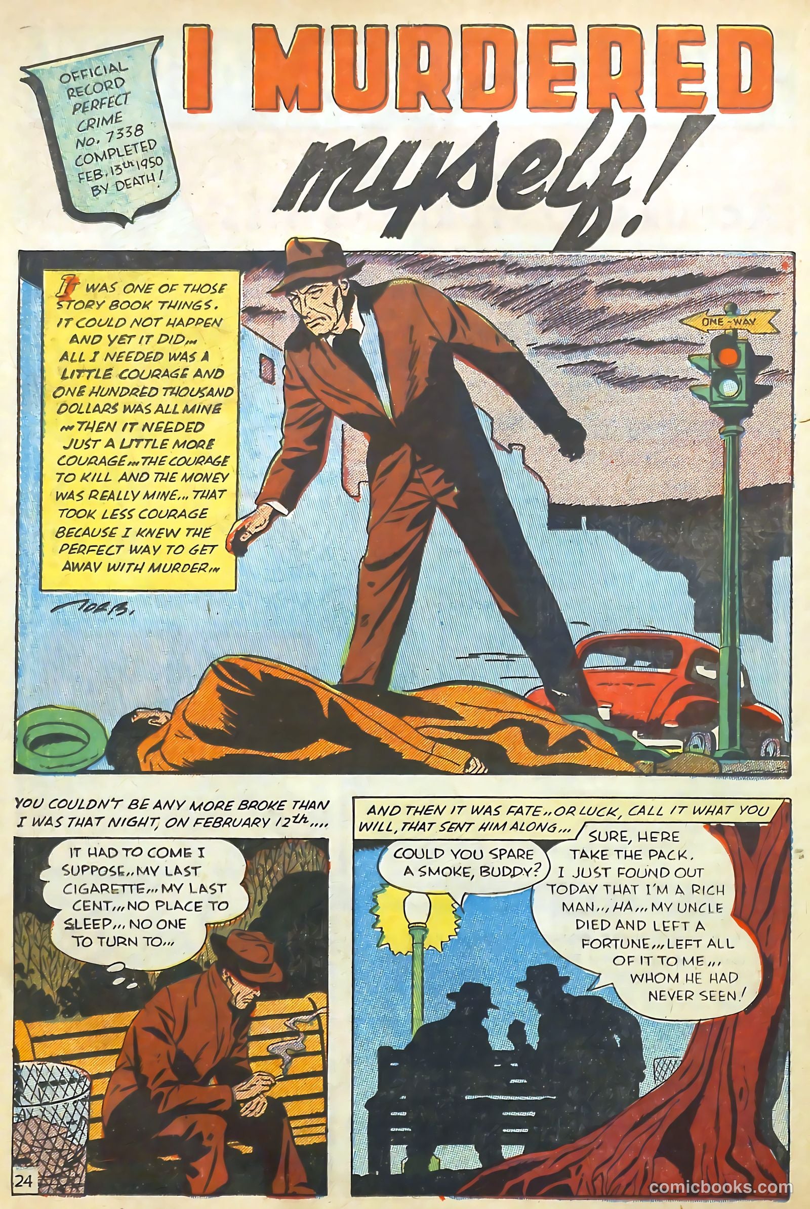 The Perfect Crime #10 (1951) — page 24 of 52