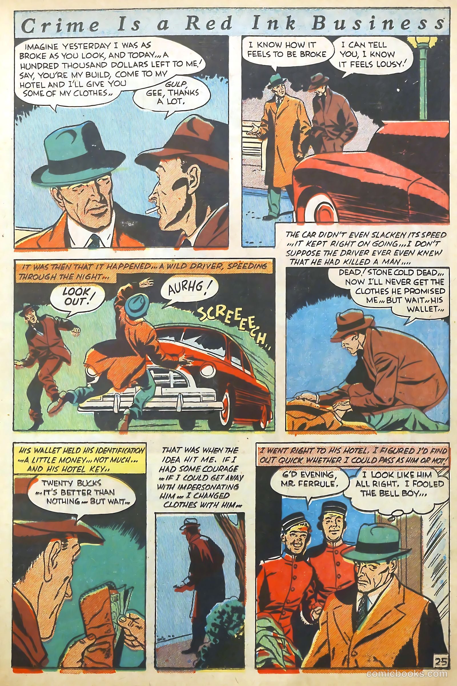 The Perfect Crime #10 (1951) — page 25 of 52