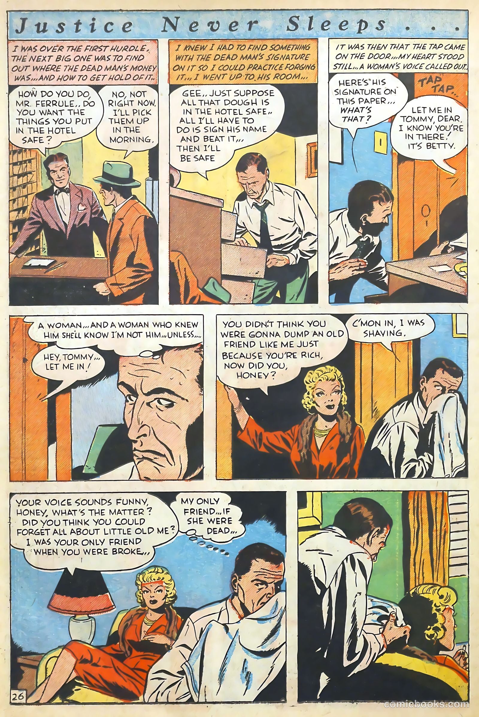 The Perfect Crime #10 (1951) — page 26 of 52