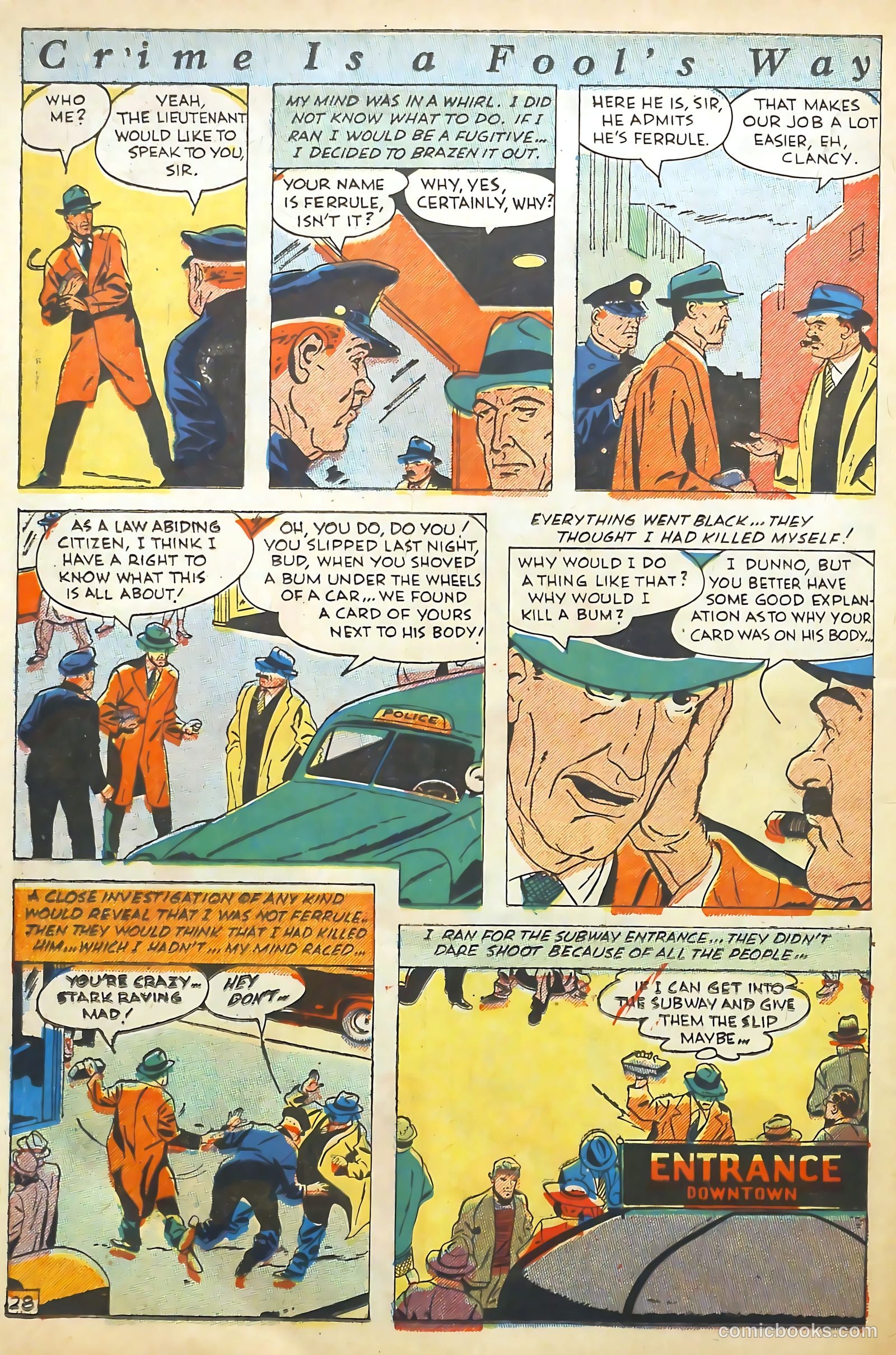 The Perfect Crime #10 (1951) — page 28 of 52