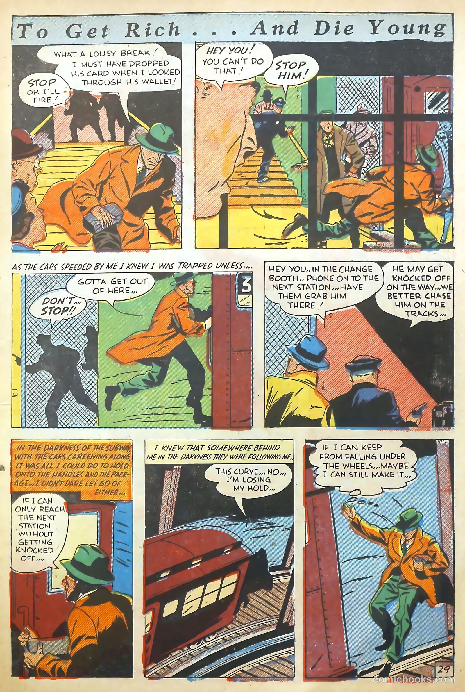 The Perfect Crime #10 (1951) — page 29 of 52