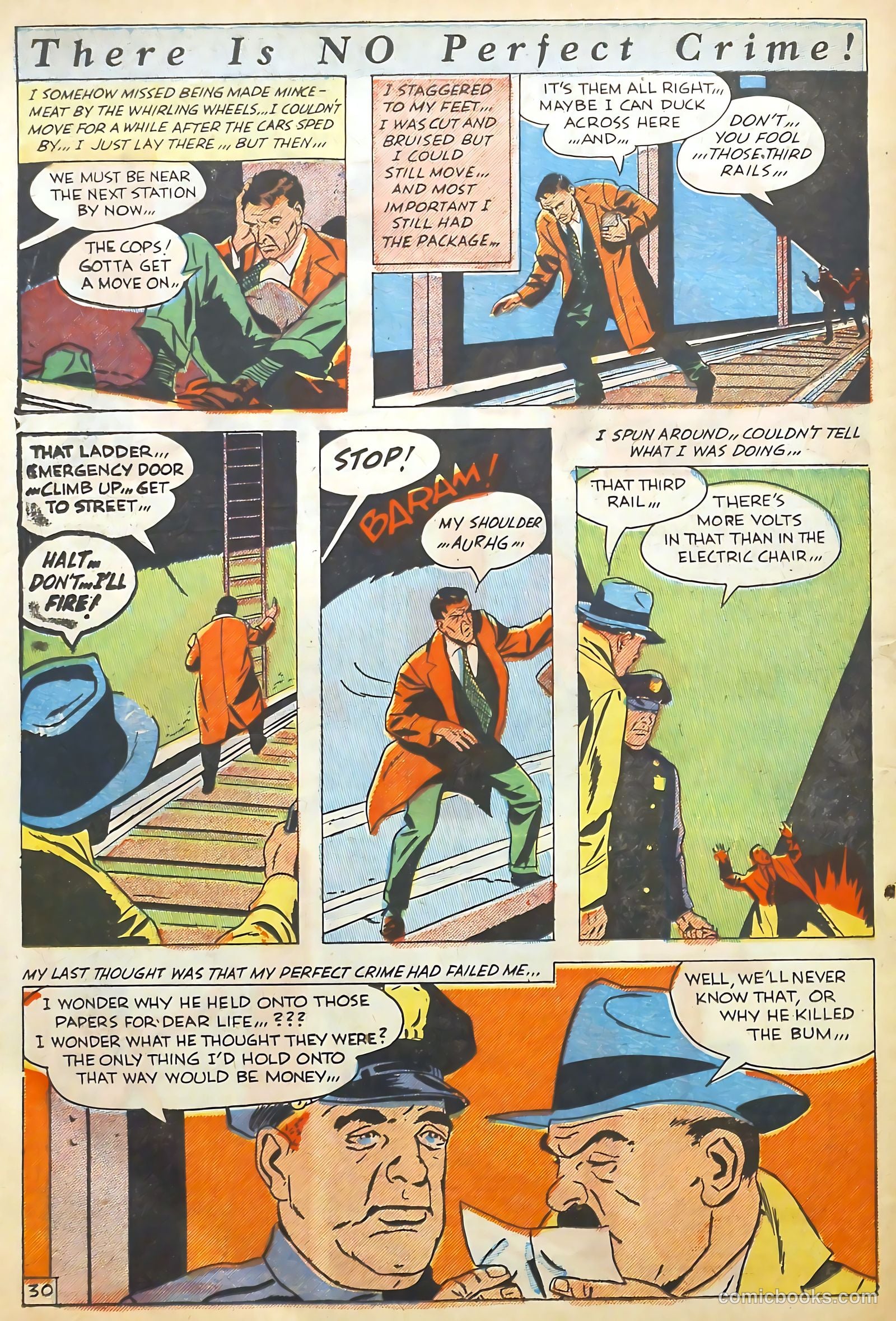 The Perfect Crime #10 (1951) — page 30 of 52