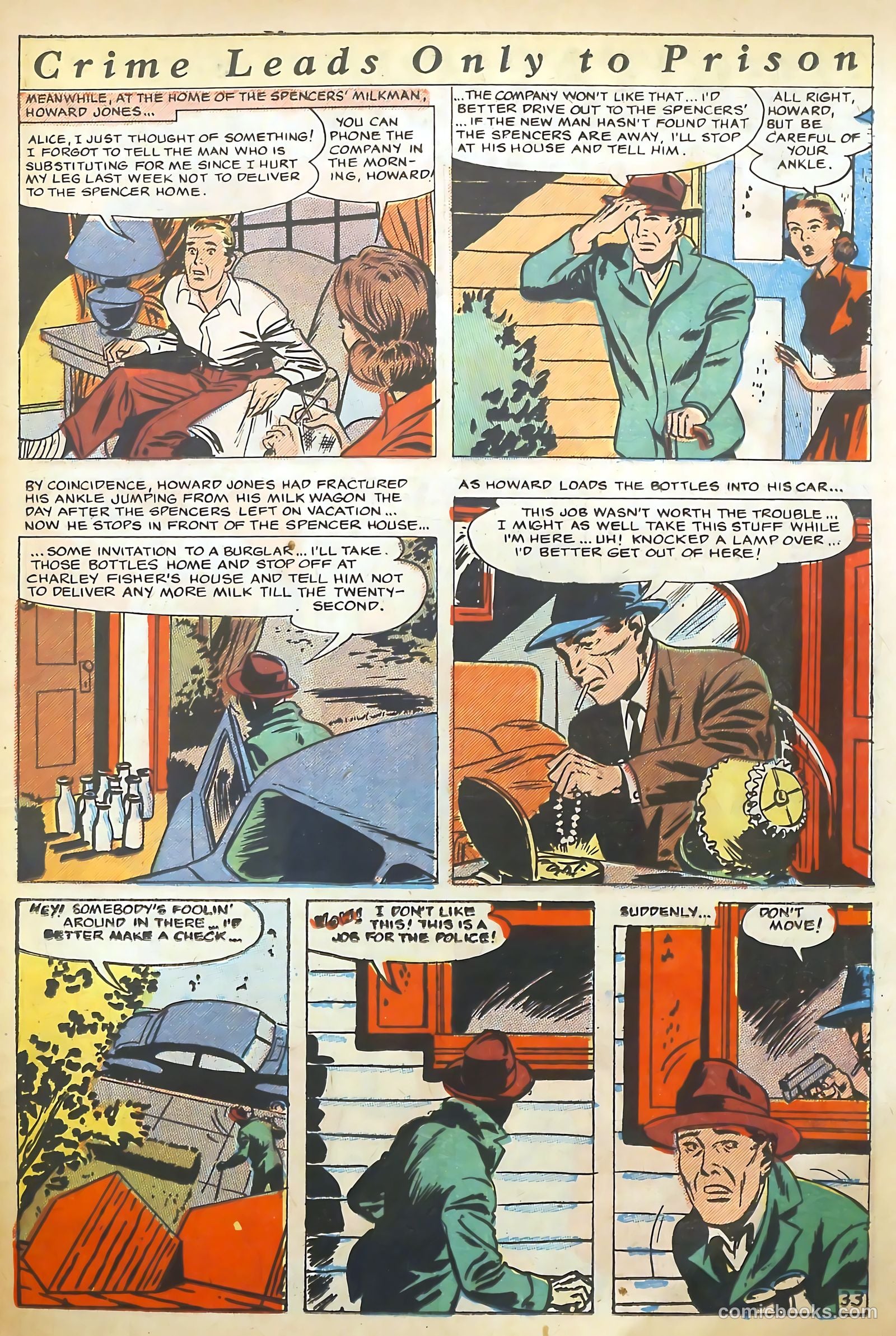 The Perfect Crime #10 (1951) — page 33 of 52