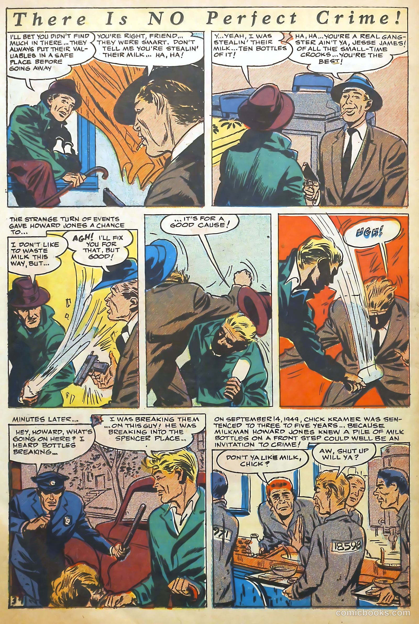 The Perfect Crime #10 (1951) — page 34 of 52